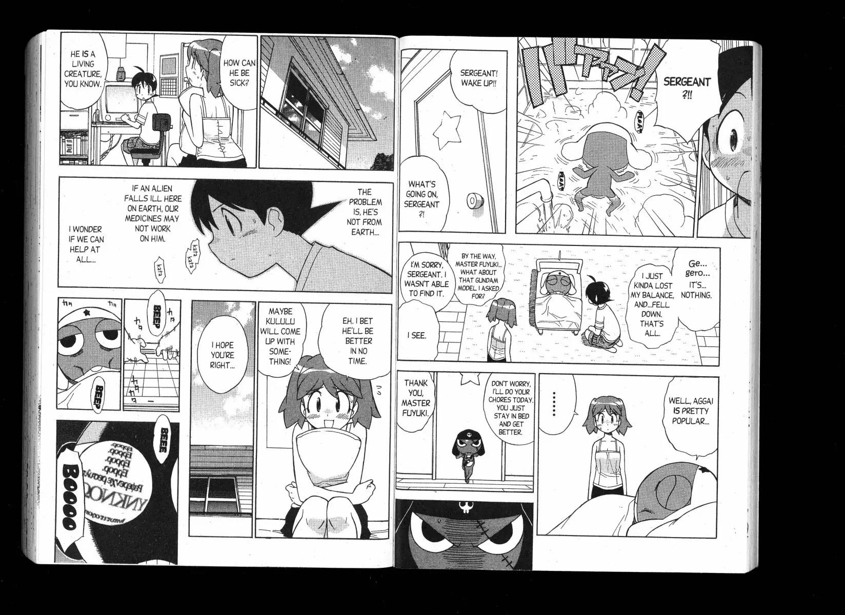 Keroro Gunsou Chapter 94 page 3 - Chapter 94: Keroro Falls Ill: Chaos Ensues!
