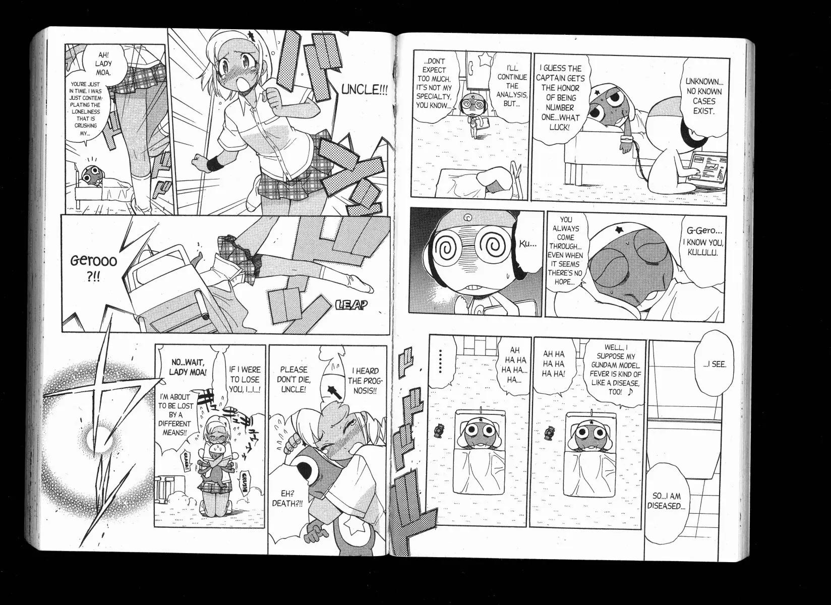 Keroro Gunsou Chapter 94 page 4 - Chapter 94: Keroro Falls Ill: Chaos Ensues!