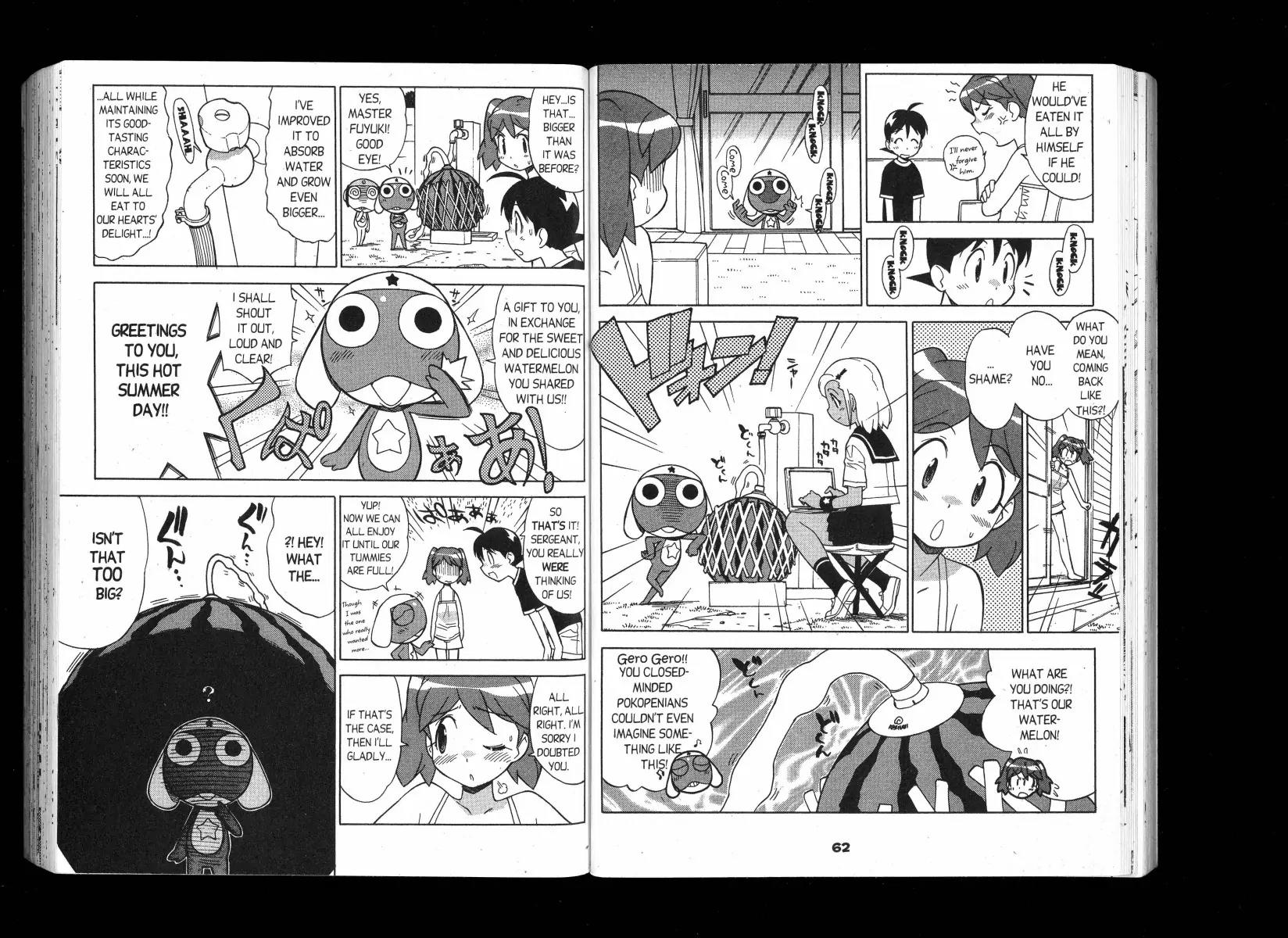 Keroro Gunsou Chapter 95 page 3 - Chapter 95: All Hail The Watermelon Generation!
