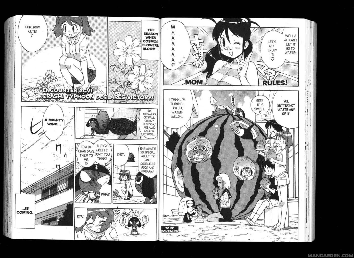 Keroro Gunsou Chapter 96 page 1 - Chapter 96: Crash! Typhoon Declares Victory