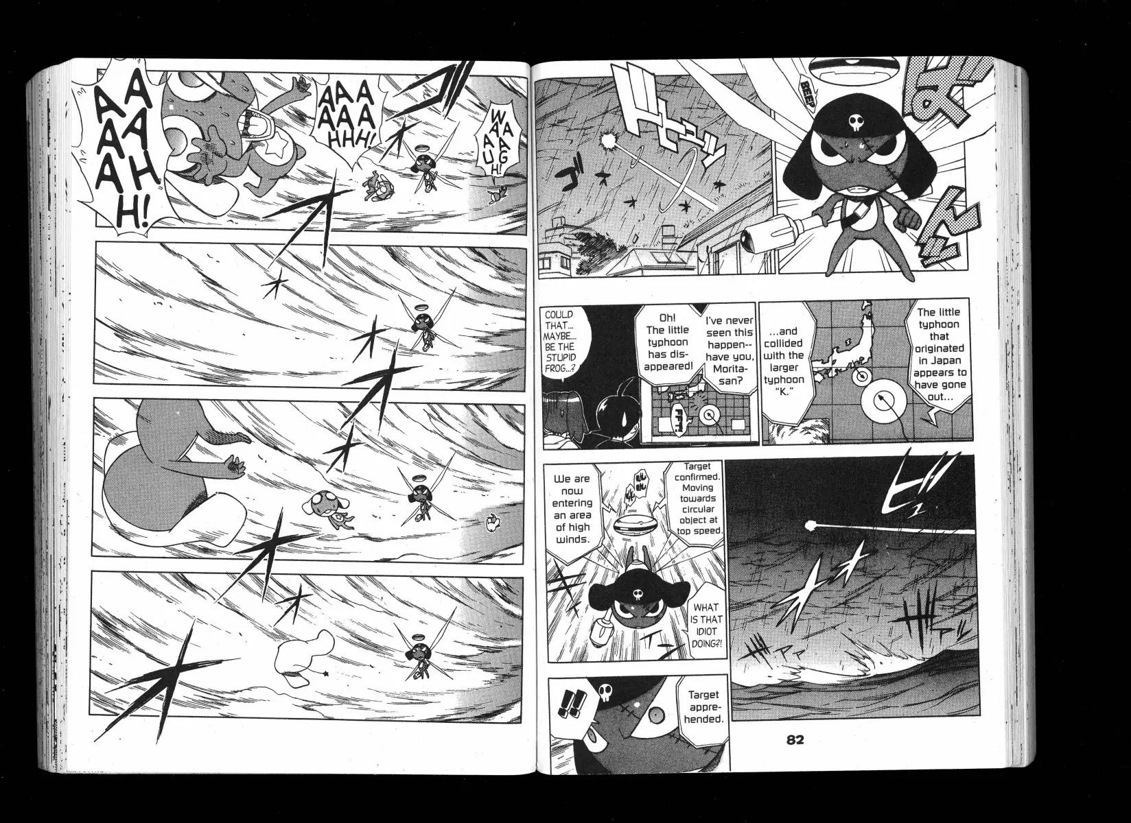 Keroro Gunsou Chapter 96 page 10 - Chapter 96: Crash! Typhoon Declares Victory