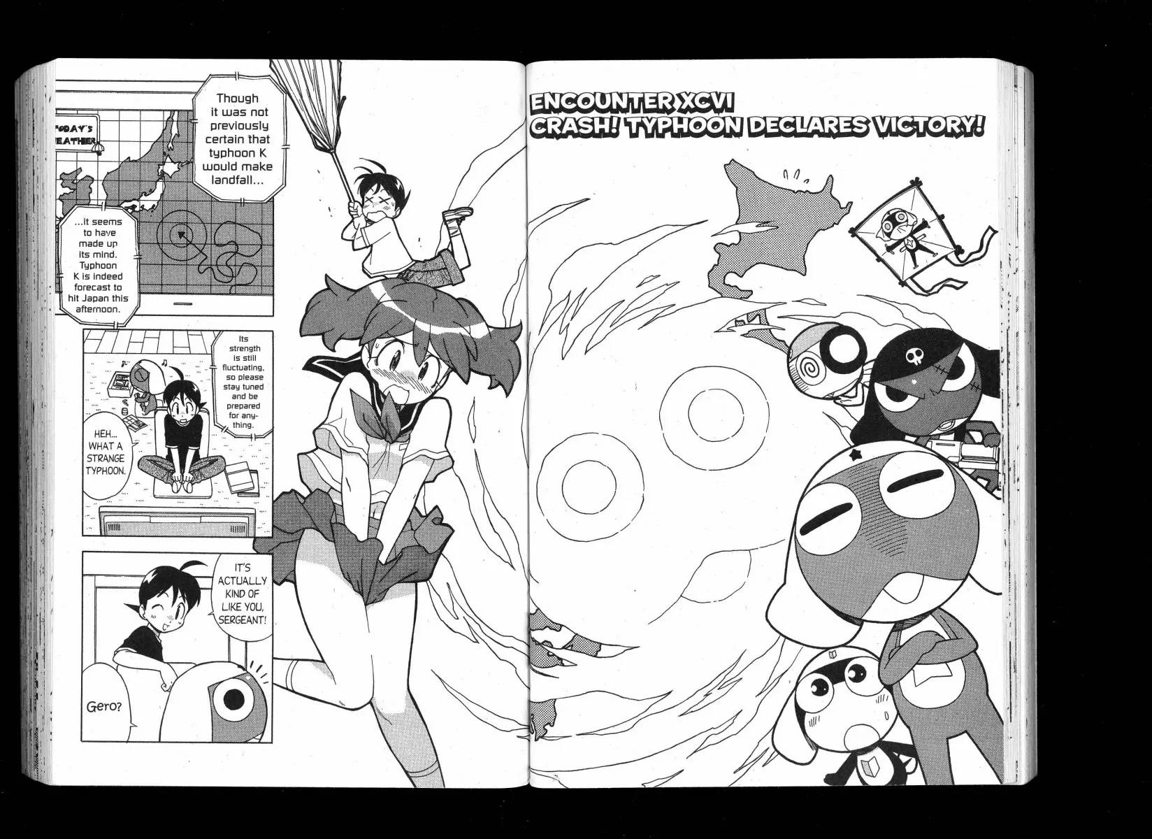Keroro Gunsou Chapter 96 page 2 - Chapter 96: Crash! Typhoon Declares Victory