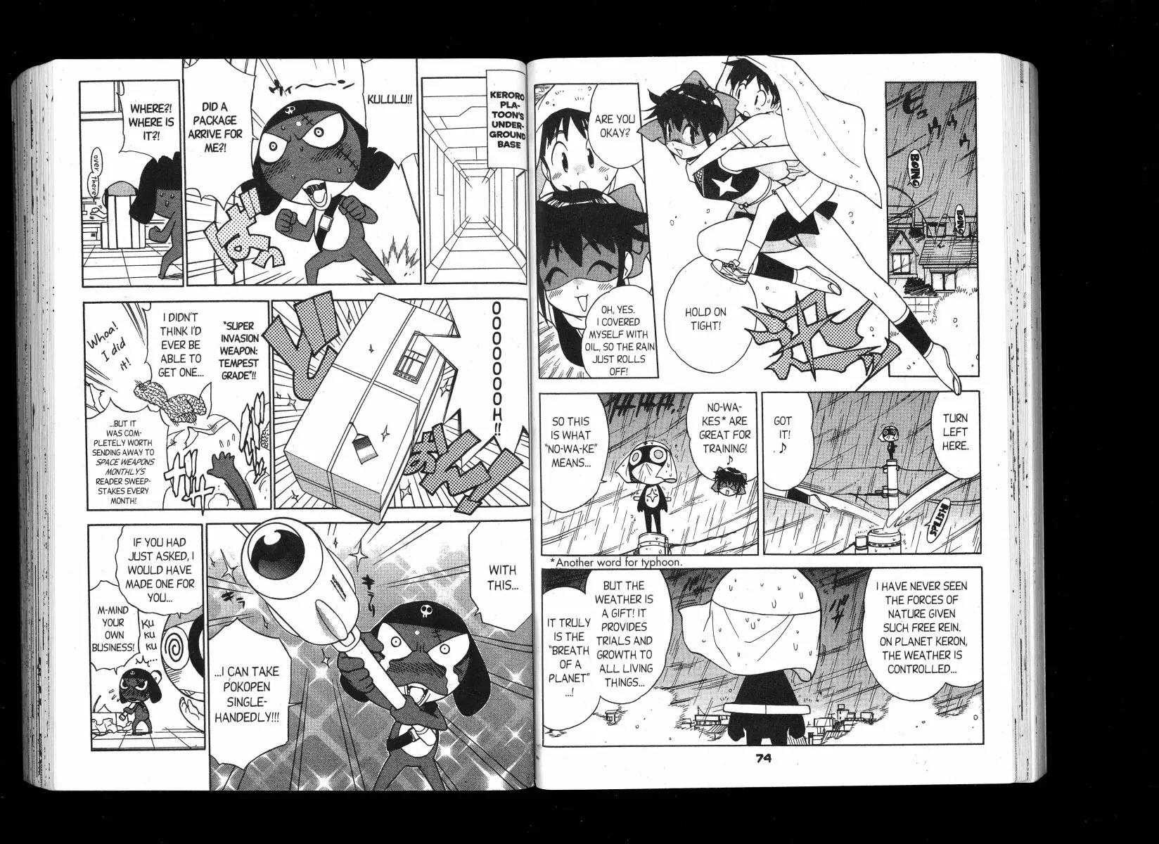 Keroro Gunsou Chapter 96 page 5 - Chapter 96: Crash! Typhoon Declares Victory