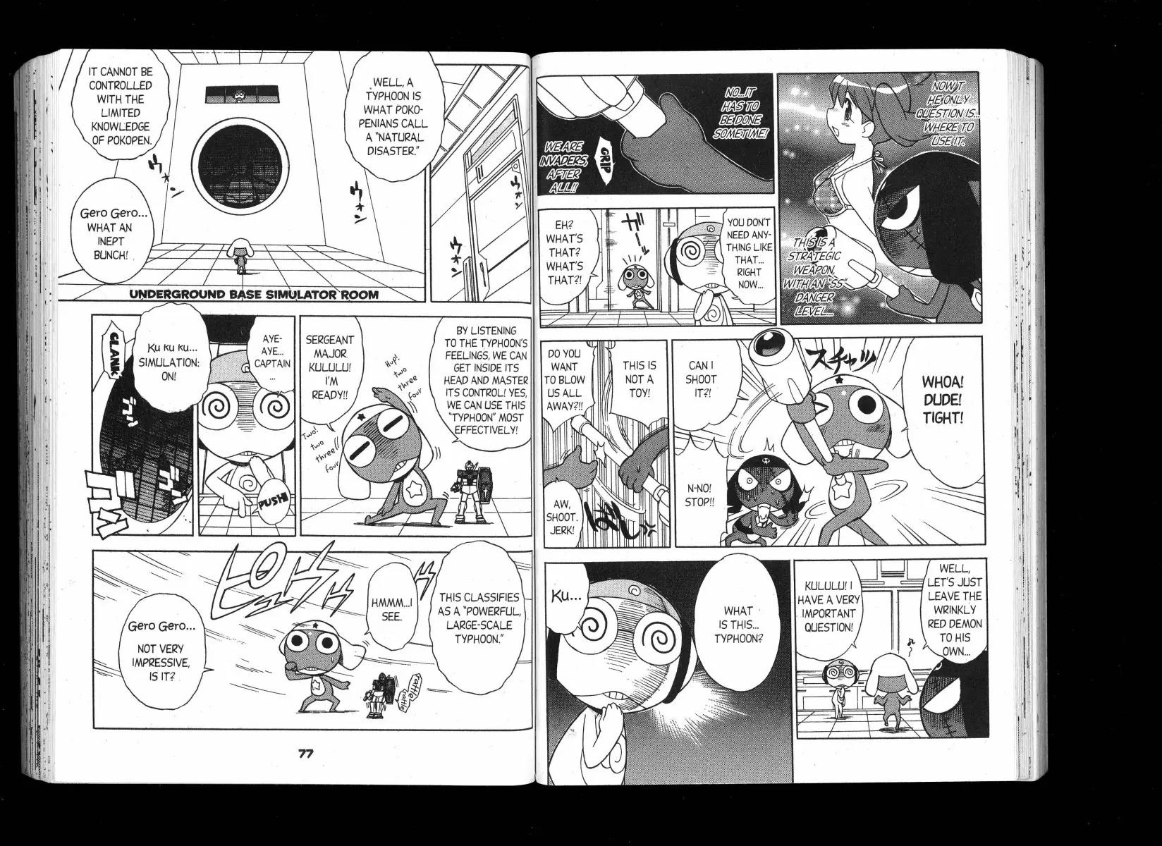 Keroro Gunsou Chapter 96 page 6 - Chapter 96: Crash! Typhoon Declares Victory