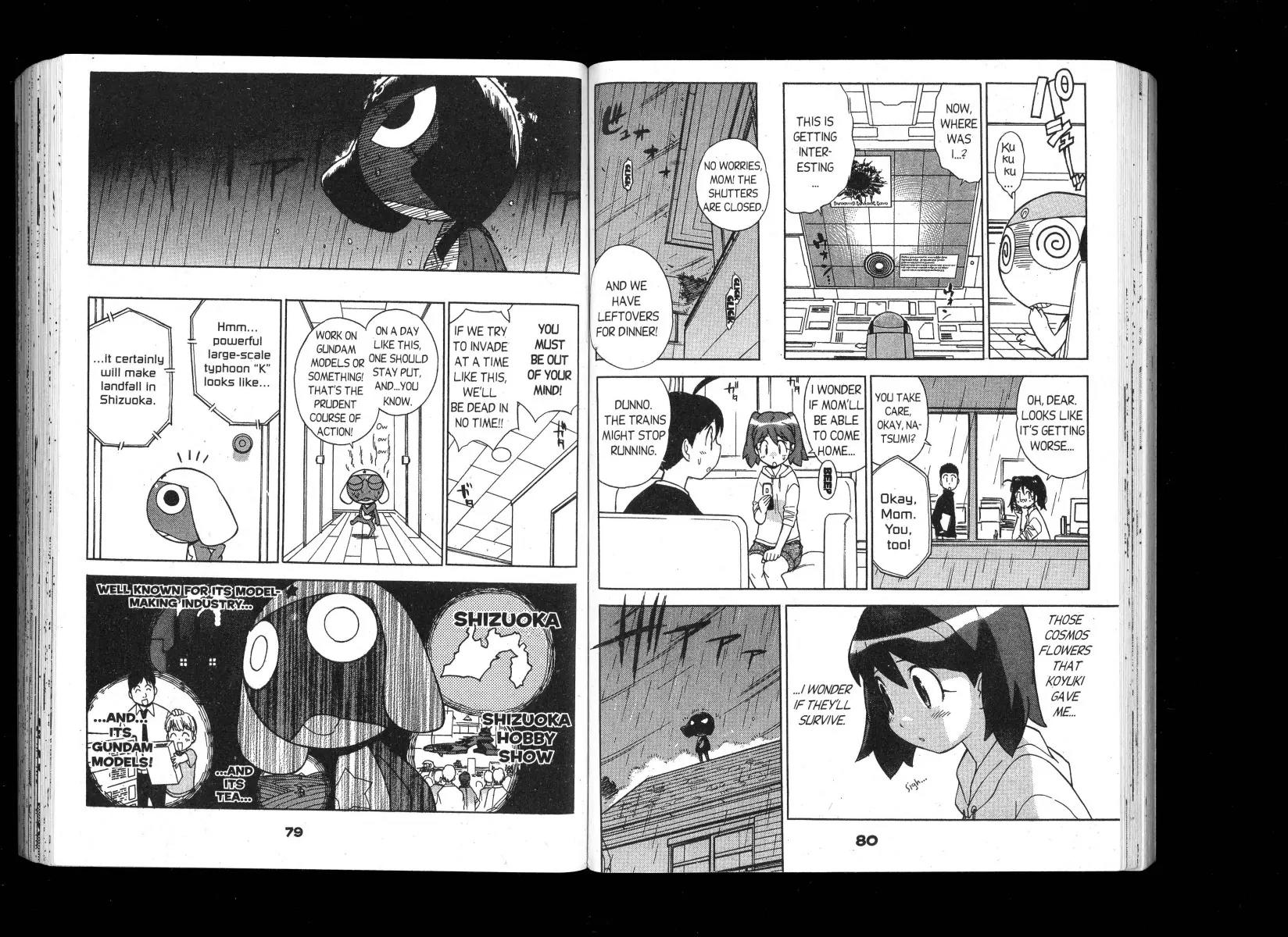 Keroro Gunsou Chapter 96 page 8 - Chapter 96: Crash! Typhoon Declares Victory