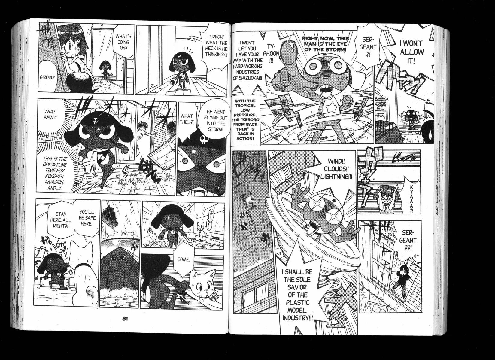 Keroro Gunsou Chapter 96 page 9 - Chapter 96: Crash! Typhoon Declares Victory