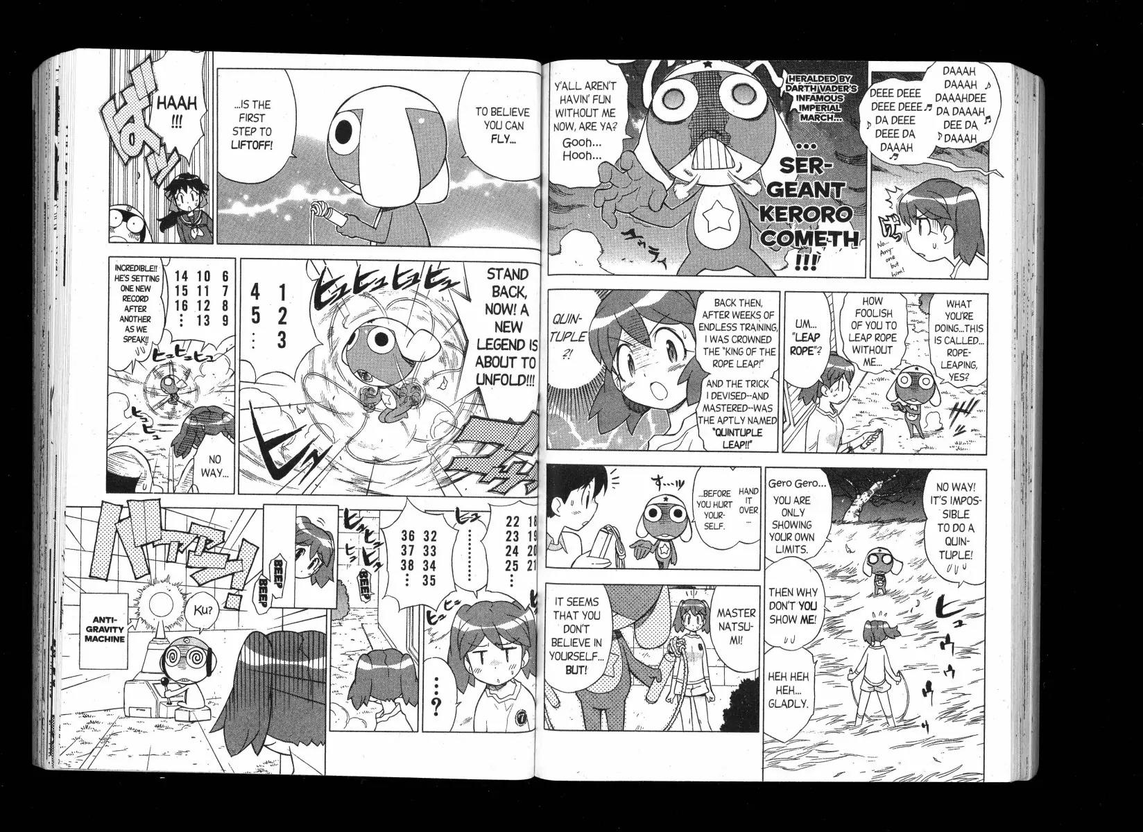 Keroro Gunsou Chapter 97 page 4 - Chapter 97: The First And Last! All Space Jump Rope Competition!