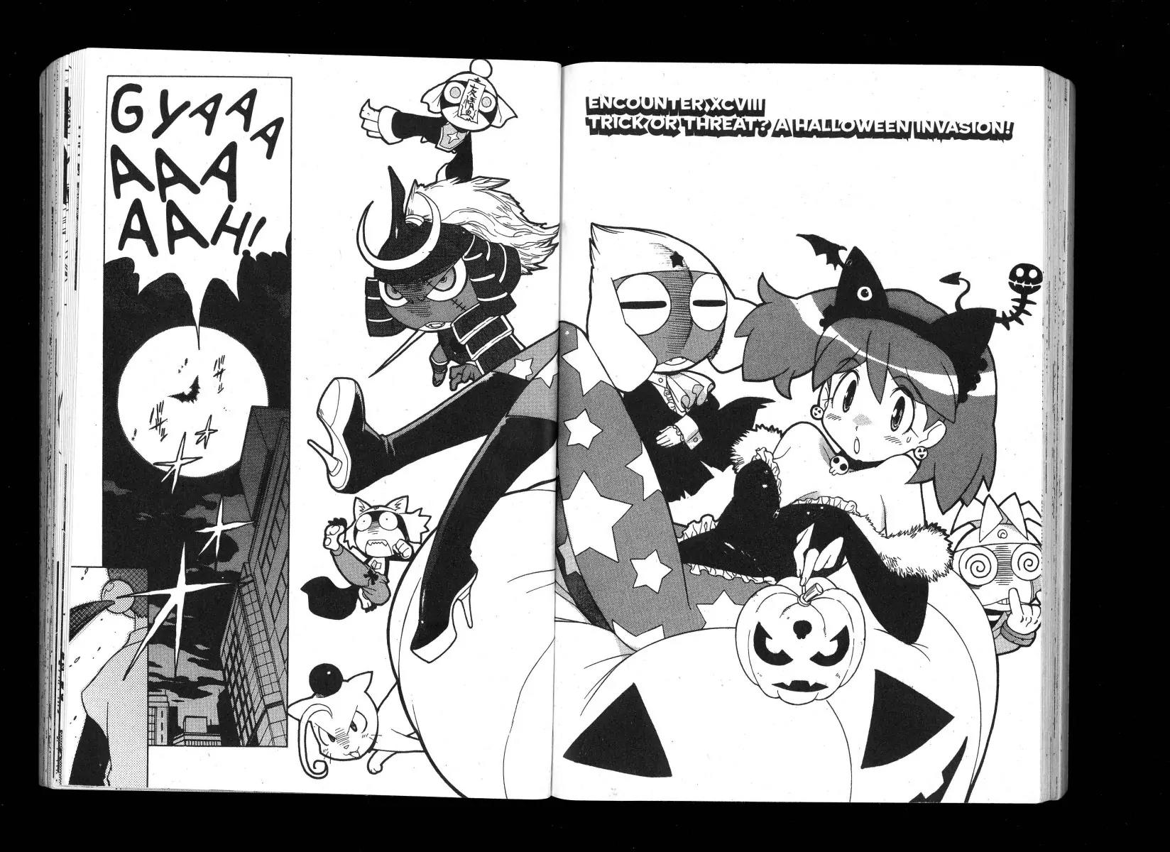 Keroro Gunsou Chapter 98 page 1 - Chapter 98: Trick Or Threat? A Halloween Invasion!