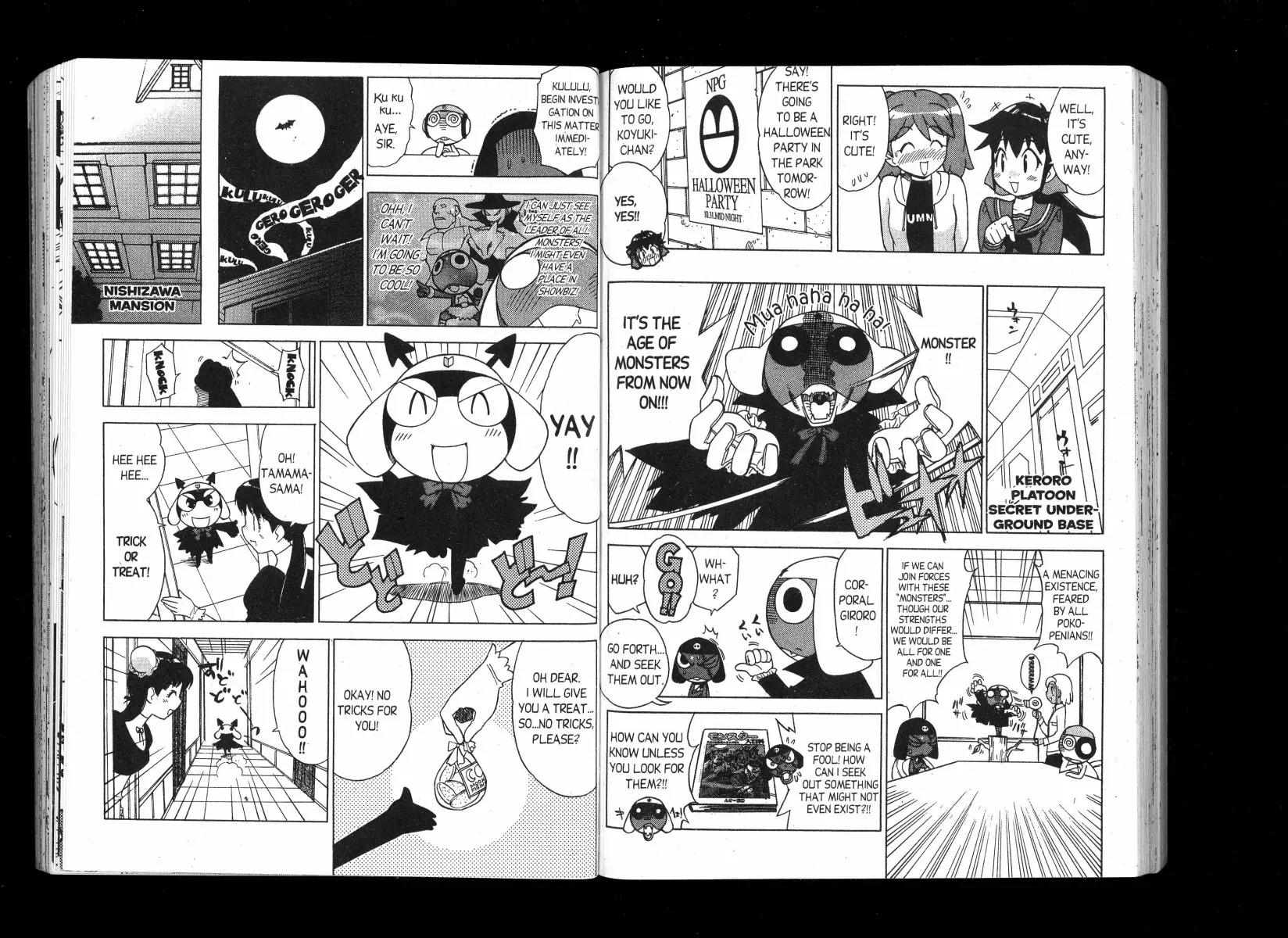 Keroro Gunsou Chapter 98 page 3 - Chapter 98: Trick Or Threat? A Halloween Invasion!