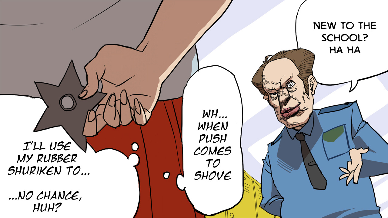 Ketchup Ninja Chapter 1.2 page 20 - Chapter 1 v2 : Here Comes Ketchup