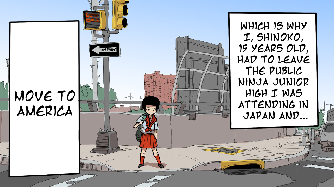 Ketchup Ninja Chapter 1.2 page 3 - Chapter 1 v2 : Here Comes Ketchup