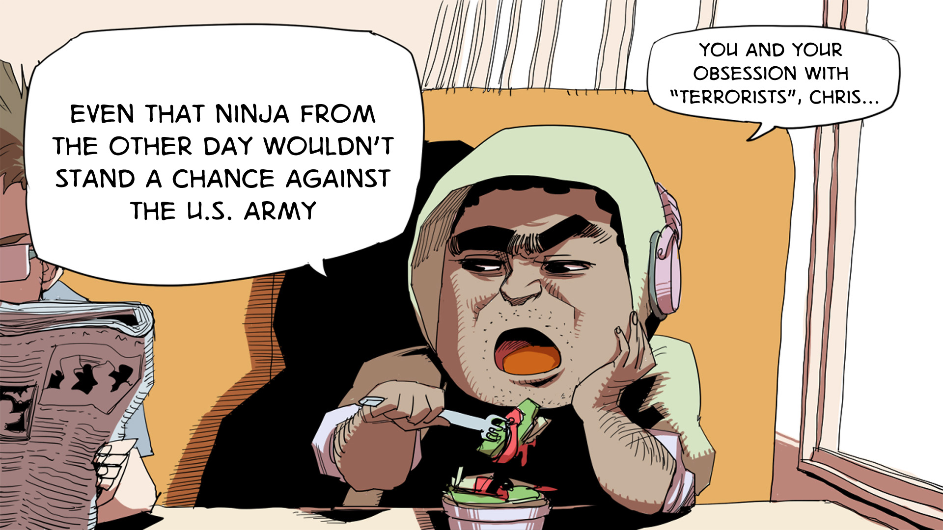 Ketchup Ninja Chapter 11.2 page 42 - Chapter 11 v2 : Super Size Shean