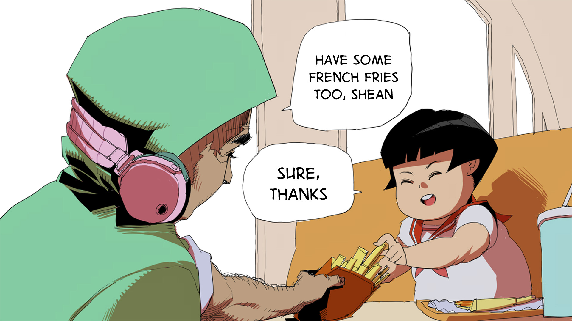 Ketchup Ninja Chapter 11.2 page 54 - Chapter 11 v2 : Super Size Shean