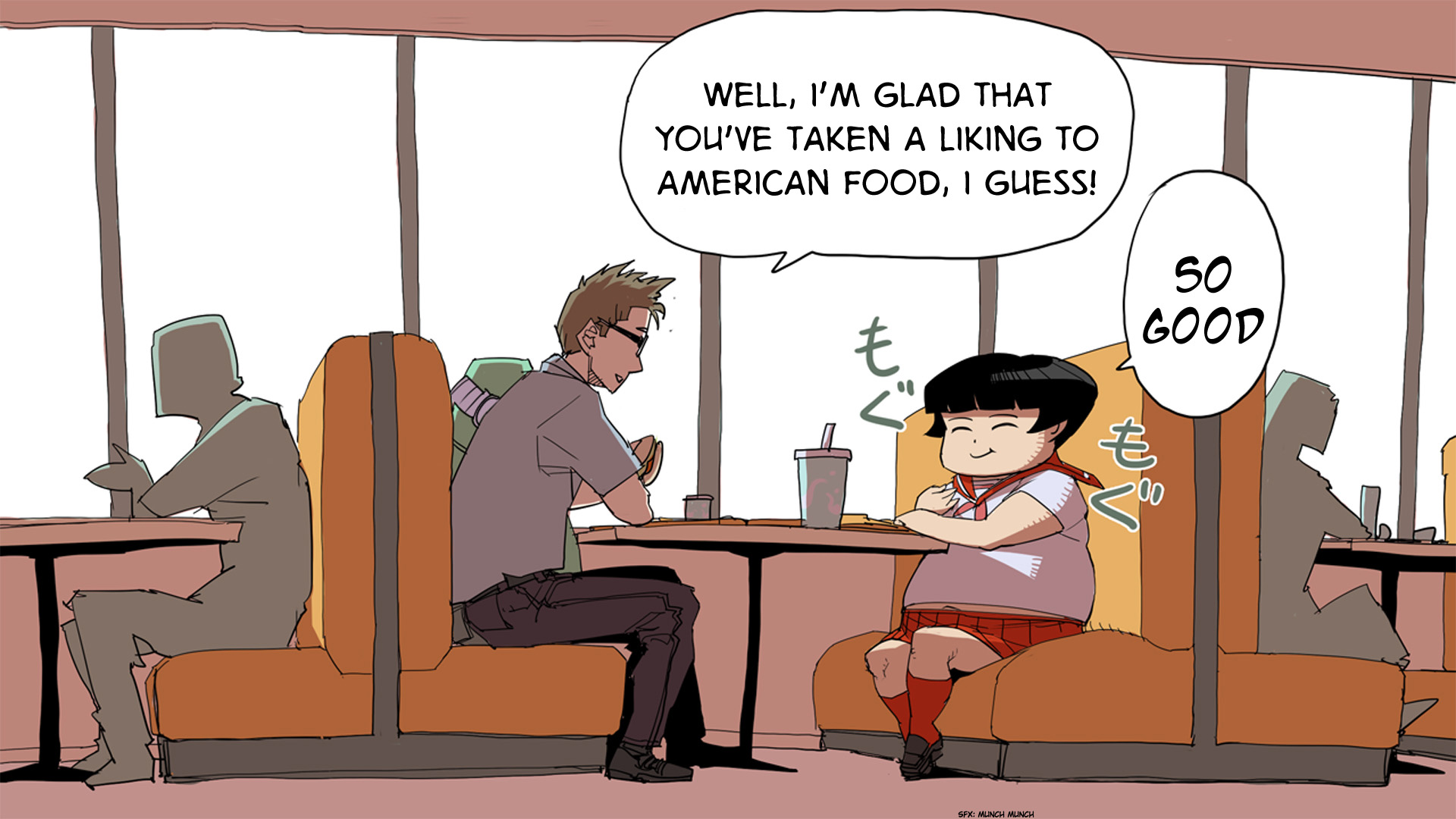 Ketchup Ninja Chapter 11.2 page 55 - Chapter 11 v2 : Super Size Shean