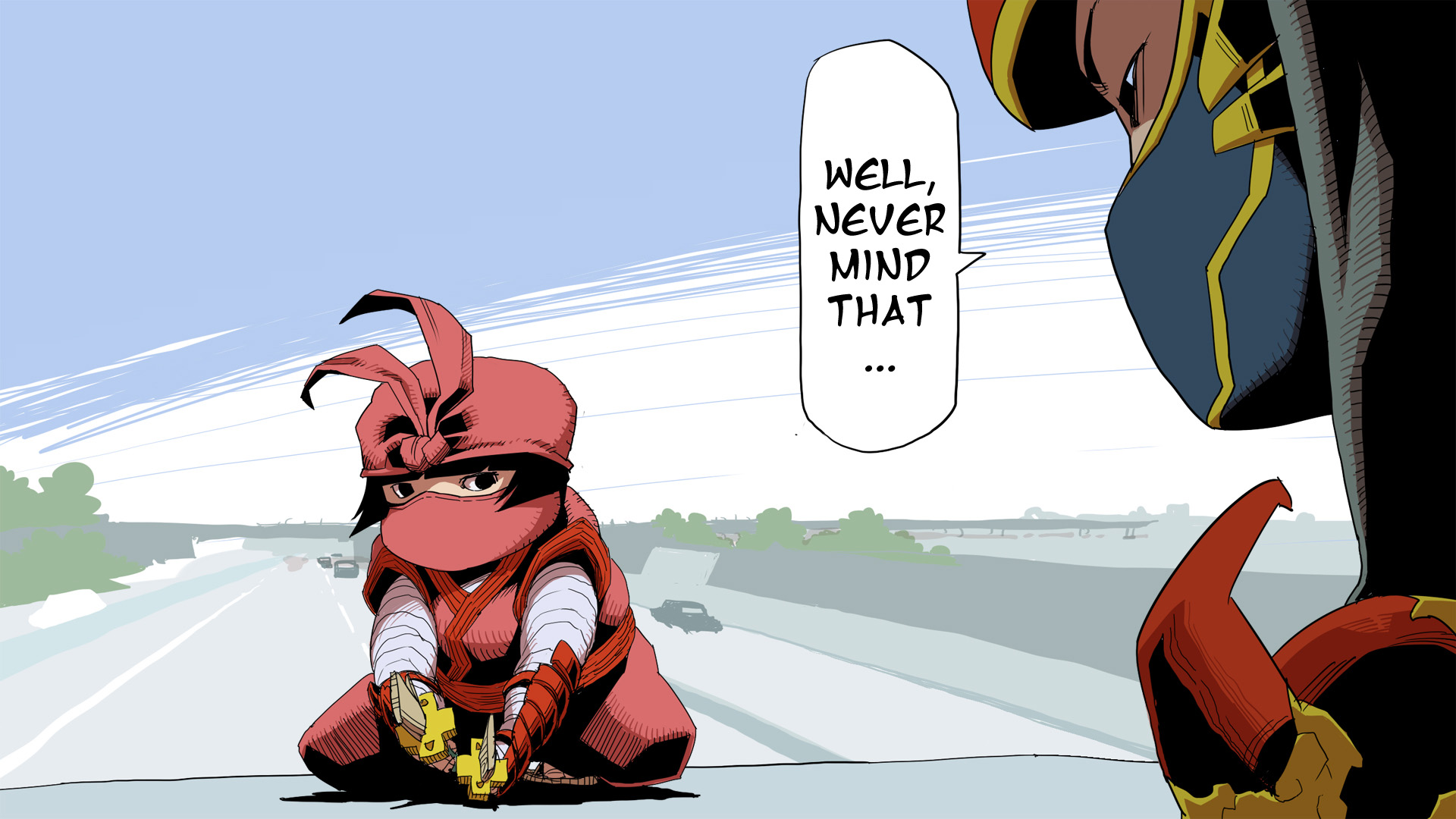 Ketchup Ninja Chapter 12.2 page 14 - Chapter 12 v2 : New Ninja on the Block