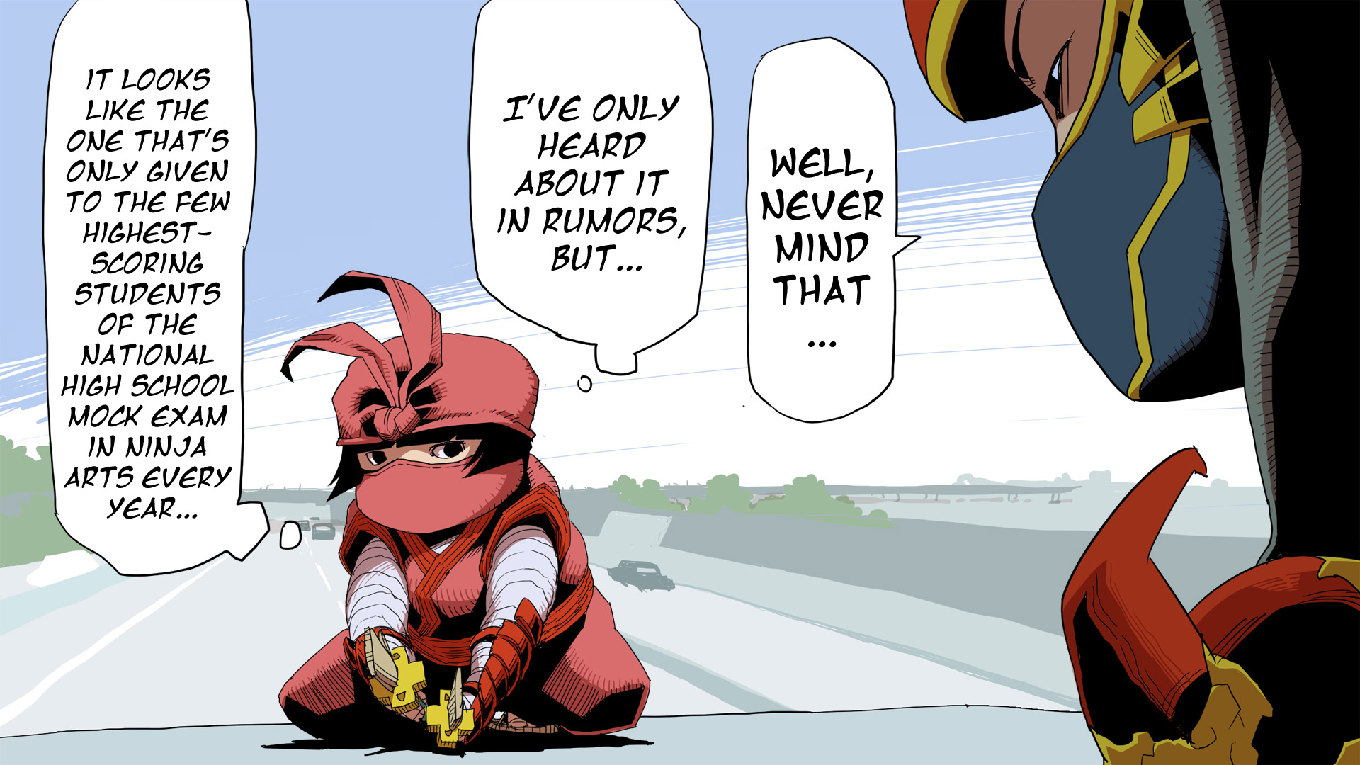 Ketchup Ninja Chapter 12.2 page 16 - Chapter 12 v2 : New Ninja on the Block