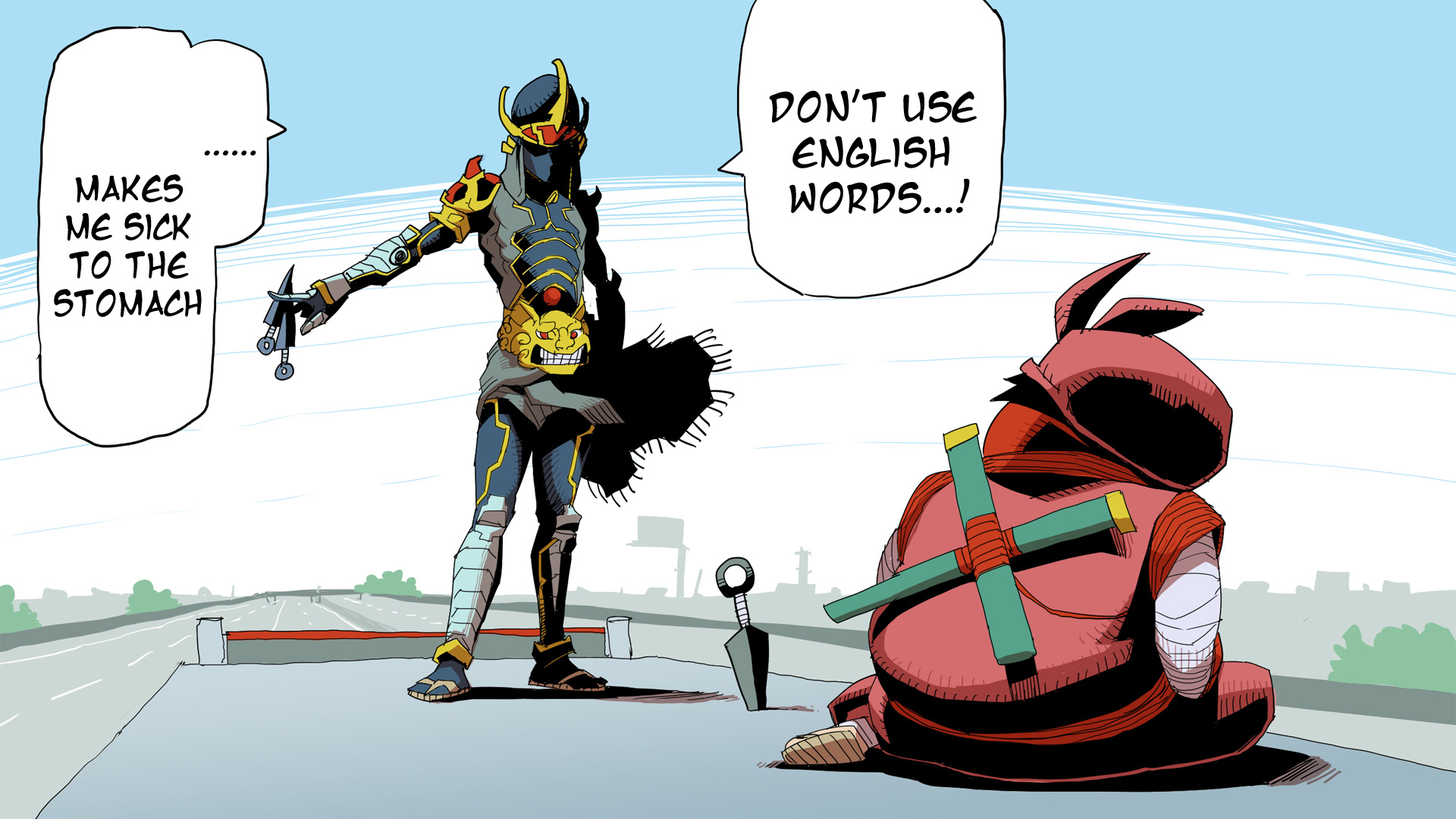 Ketchup Ninja Chapter 12.2 page 24 - Chapter 12 v2 : New Ninja on the Block