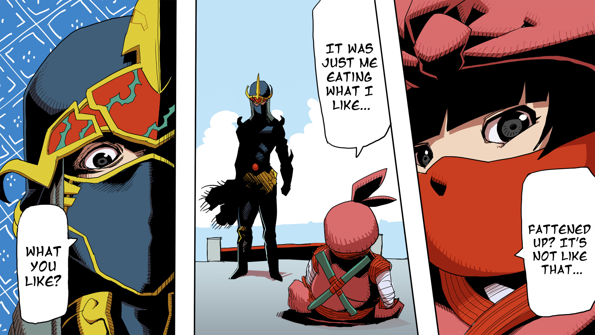 Ketchup Ninja Chapter 12.2 page 28 - Chapter 12 v2 : New Ninja on the Block