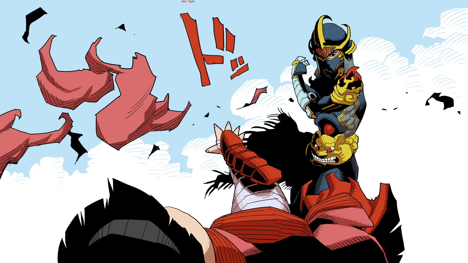 Ketchup Ninja Chapter 12.2 page 35 - Chapter 12 v2 : New Ninja on the Block