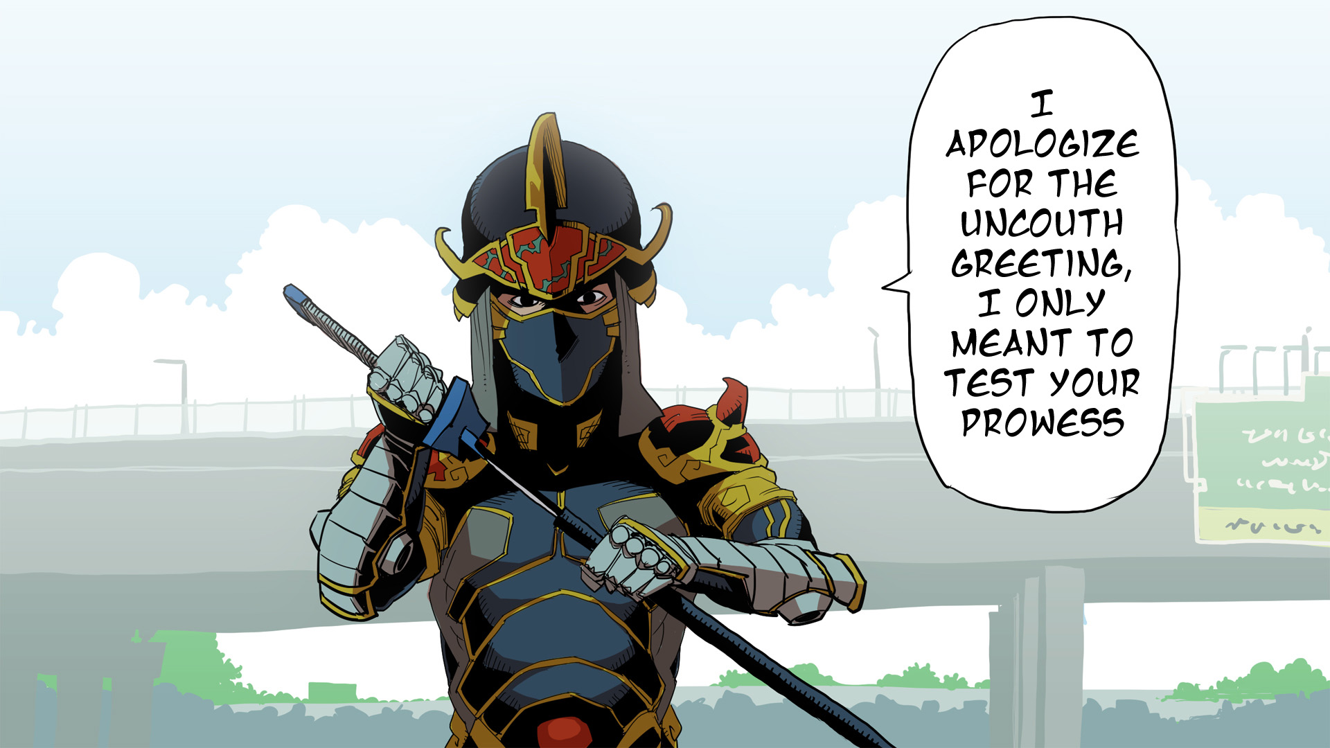 Ketchup Ninja Chapter 12.2 page 9 - Chapter 12 v2 : New Ninja on the Block