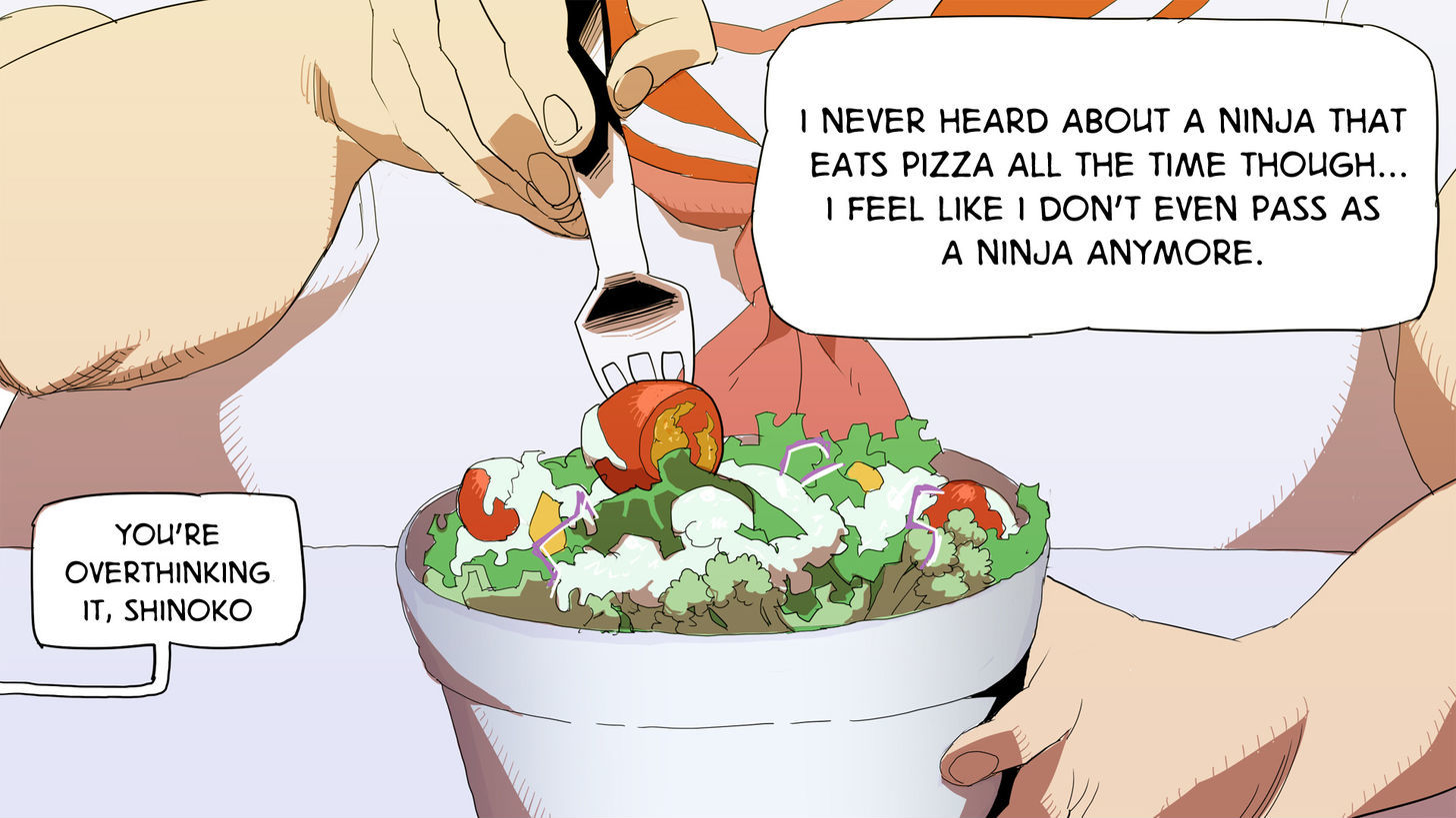 Ketchup Ninja Chapter 13 page 10 - Chapter 13 : Crimson Pig