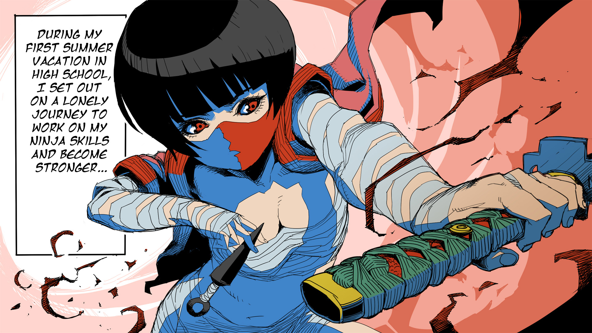 Ketchup Ninja Chapter 14.2 page 2 - Chapter 14 v2 : Training Montage