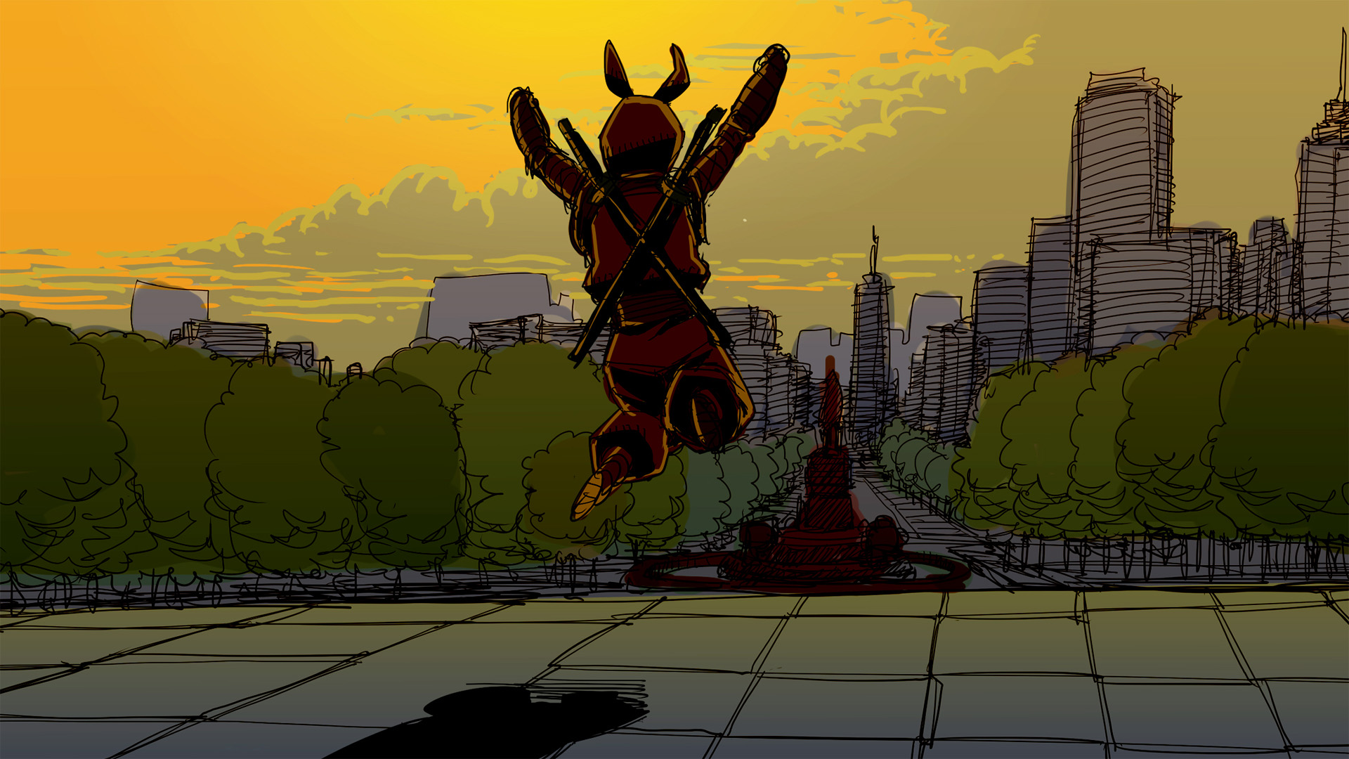 Ketchup Ninja Chapter 14.2 page 54 - Chapter 14 v2 : Training Montage
