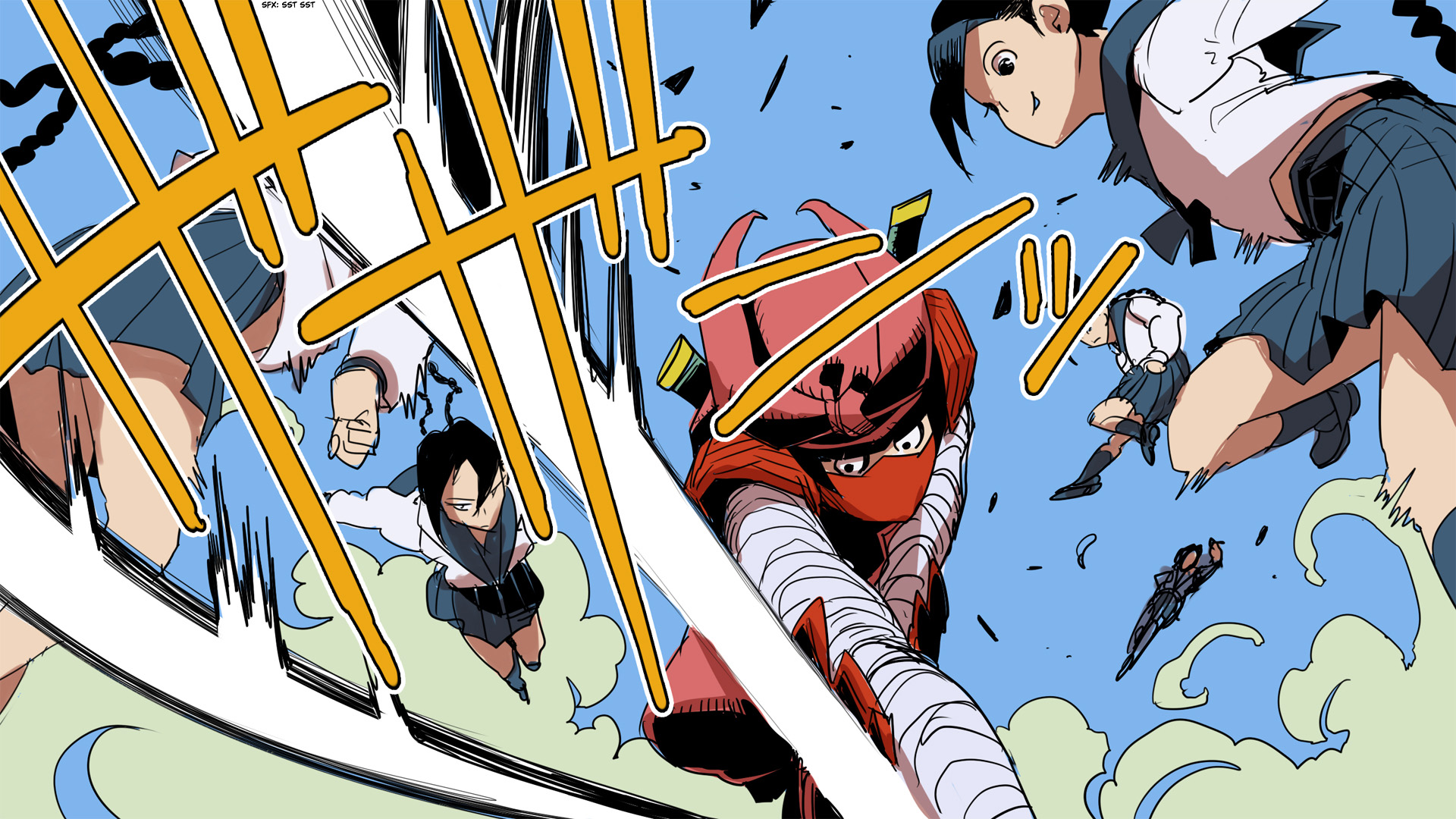 Ketchup Ninja Chapter 15 page 52 - Chapter 15 v2 : The Scarlet Letter