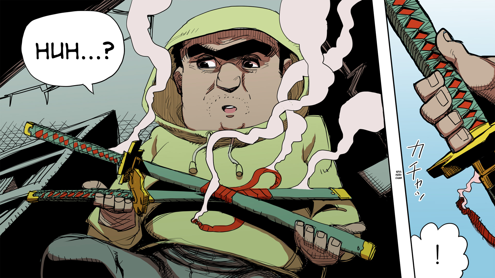 Ketchup Ninja Chapter 19.2 page 10 - Chapter 19 v2 : Niqab Controversy