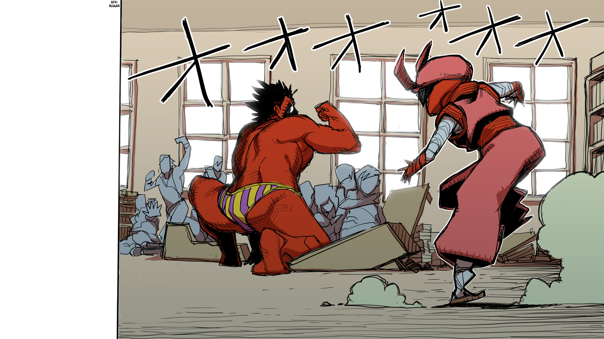 Ketchup Ninja Chapter 19.2 page 20 - Chapter 19 v2 : Niqab Controversy