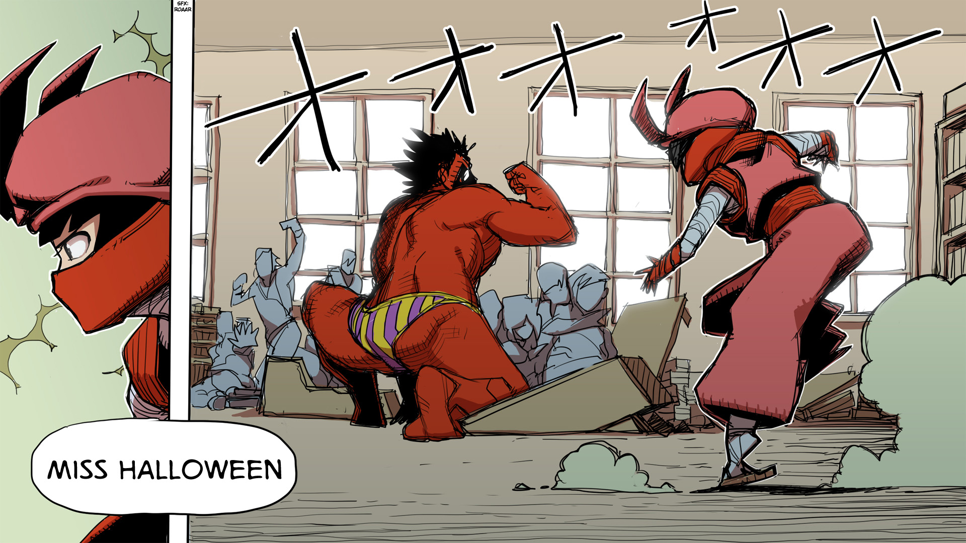 Ketchup Ninja Chapter 19.2 page 21 - Chapter 19 v2 : Niqab Controversy