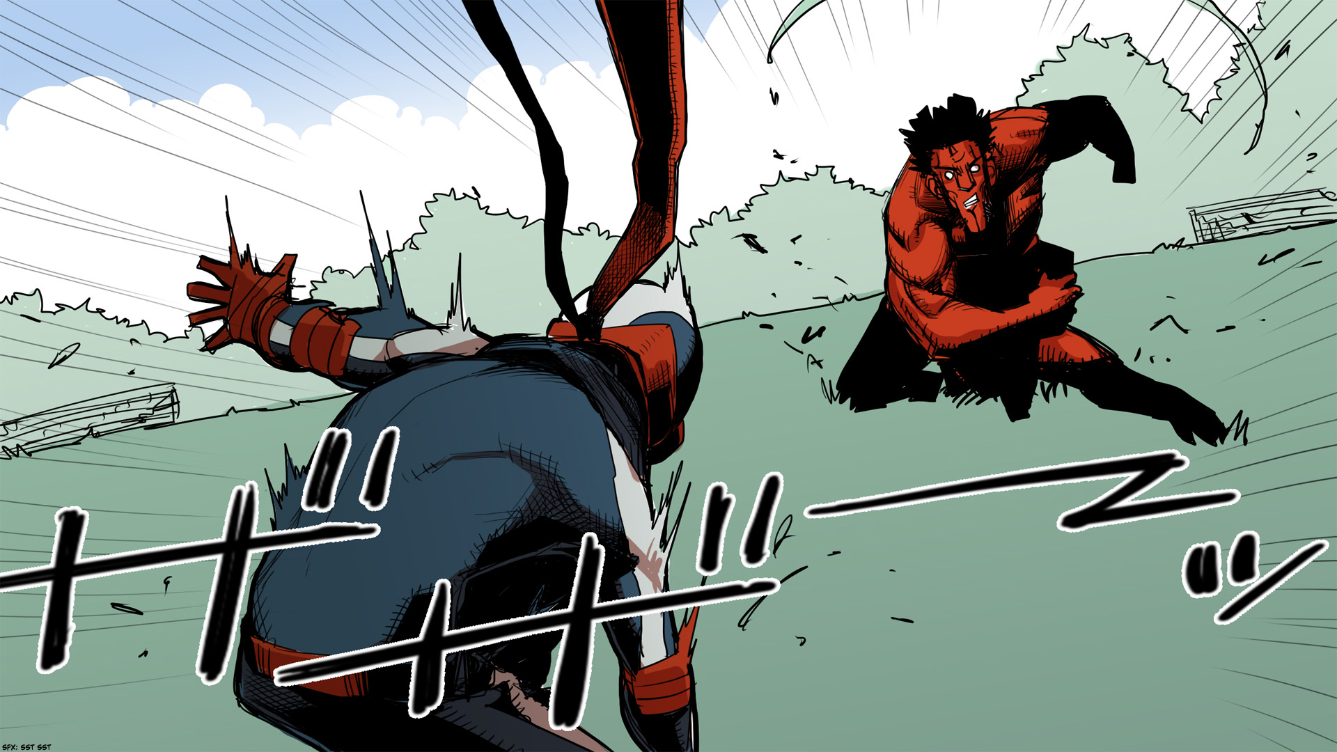 Ketchup Ninja Chapter 19.2 page 27 - Chapter 19 v2 : Niqab Controversy
