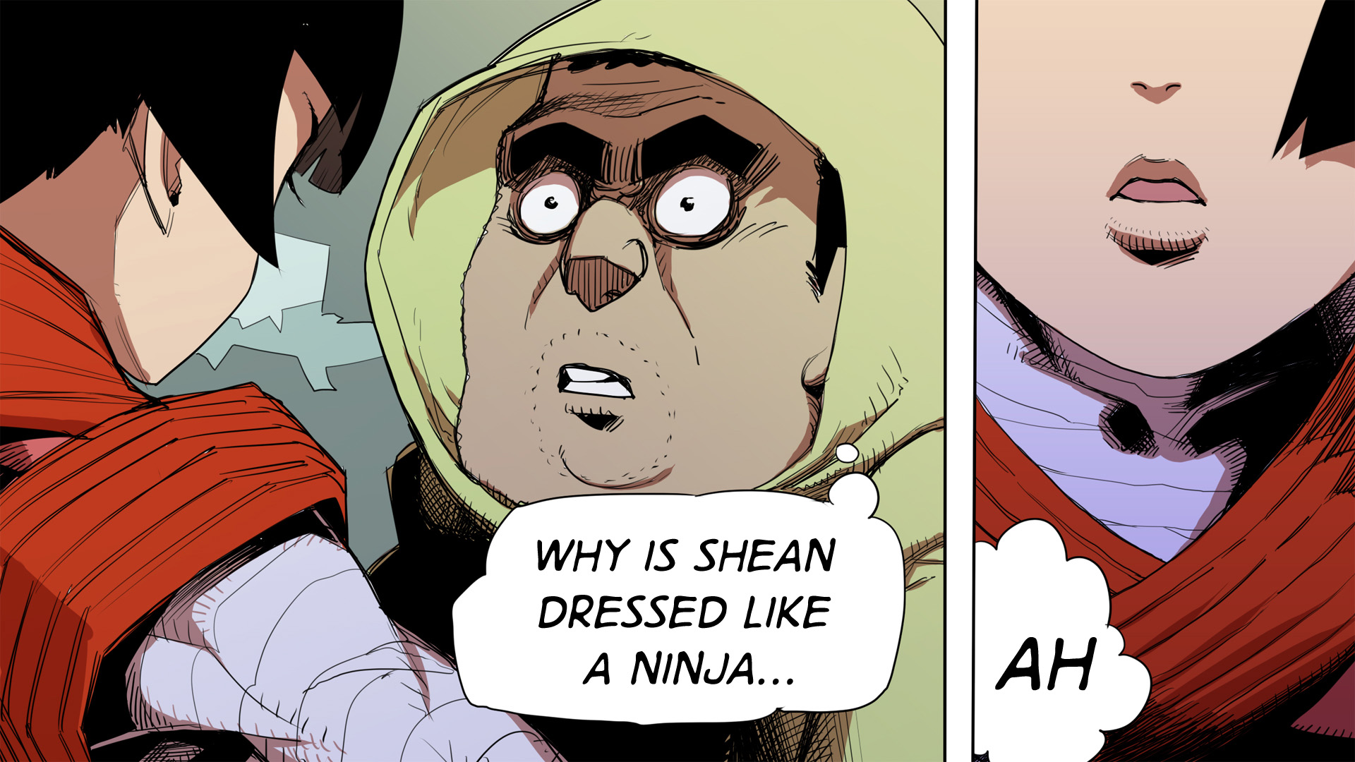 Ketchup Ninja Chapter 19.2 page 3 - Chapter 19 v2 : Niqab Controversy