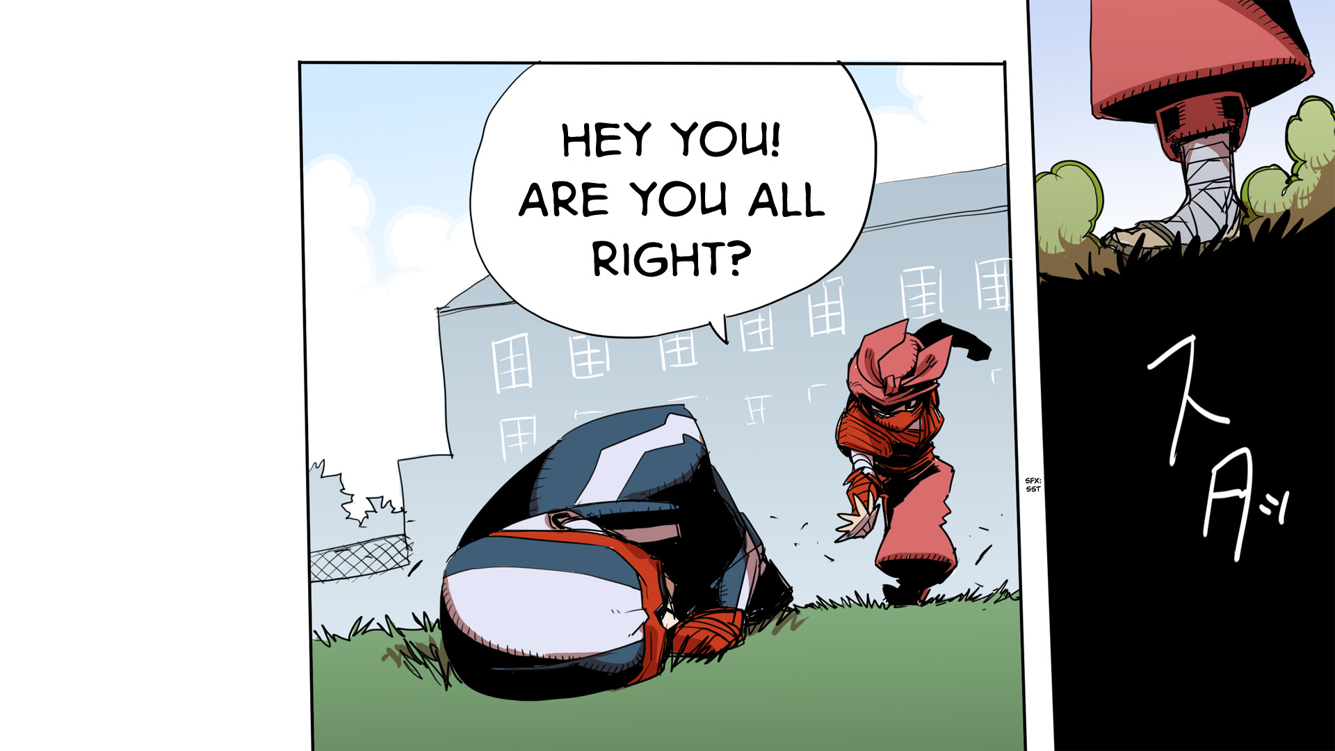 Ketchup Ninja Chapter 19.2 page 32 - Chapter 19 v2 : Niqab Controversy