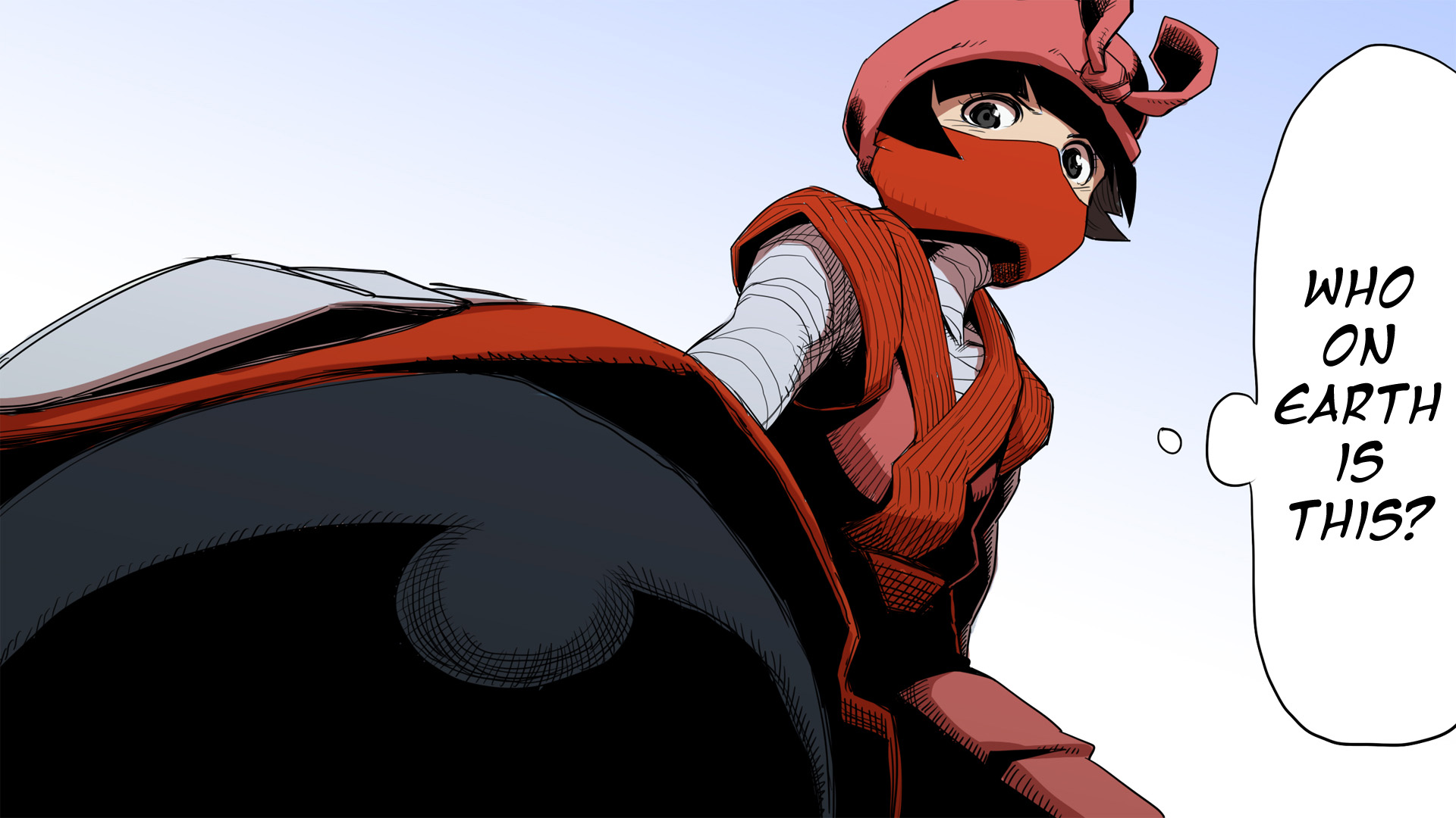 Ketchup Ninja Chapter 19.2 page 34 - Chapter 19 v2 : Niqab Controversy