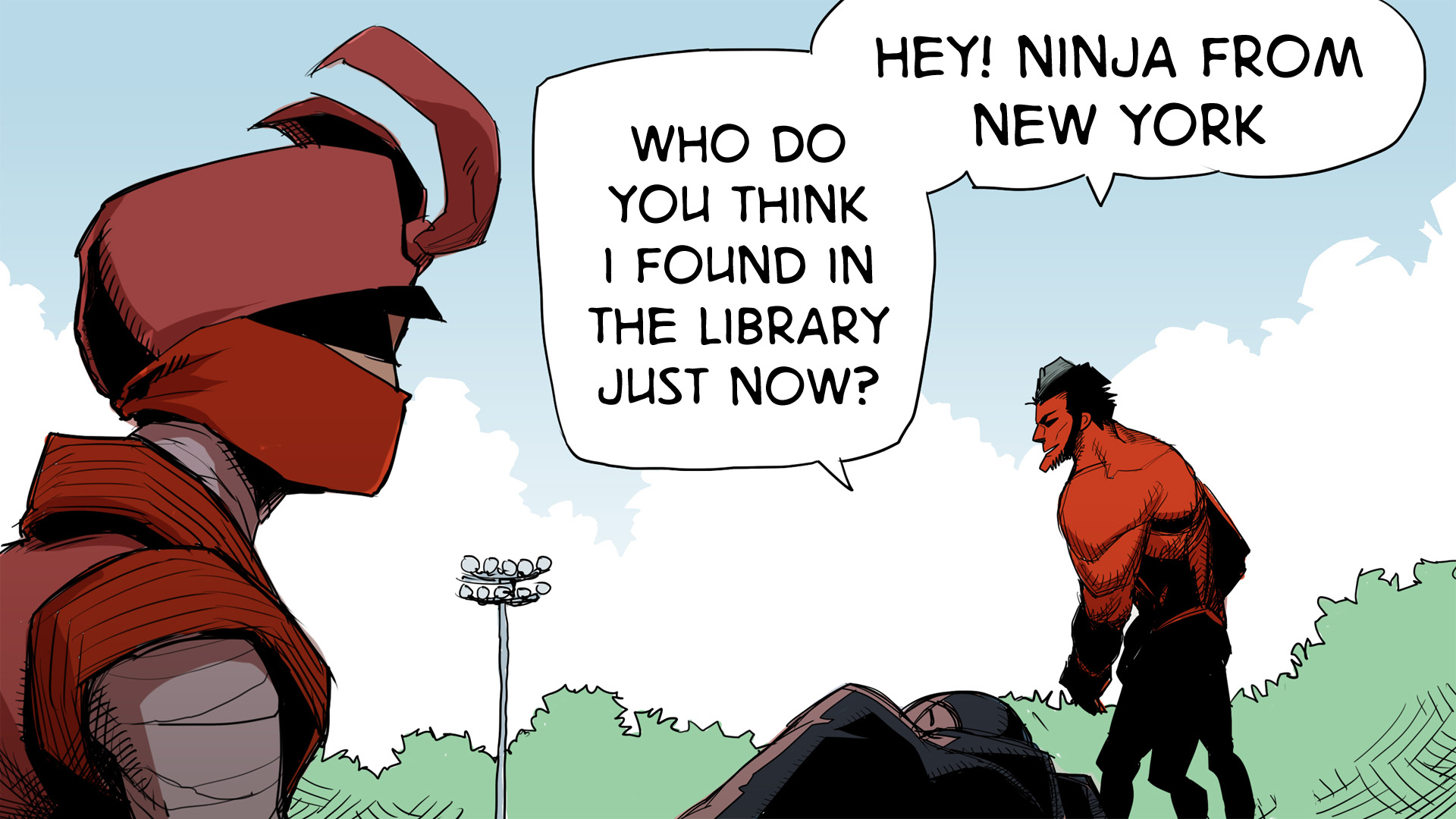 Ketchup Ninja Chapter 19.2 page 35 - Chapter 19 v2 : Niqab Controversy