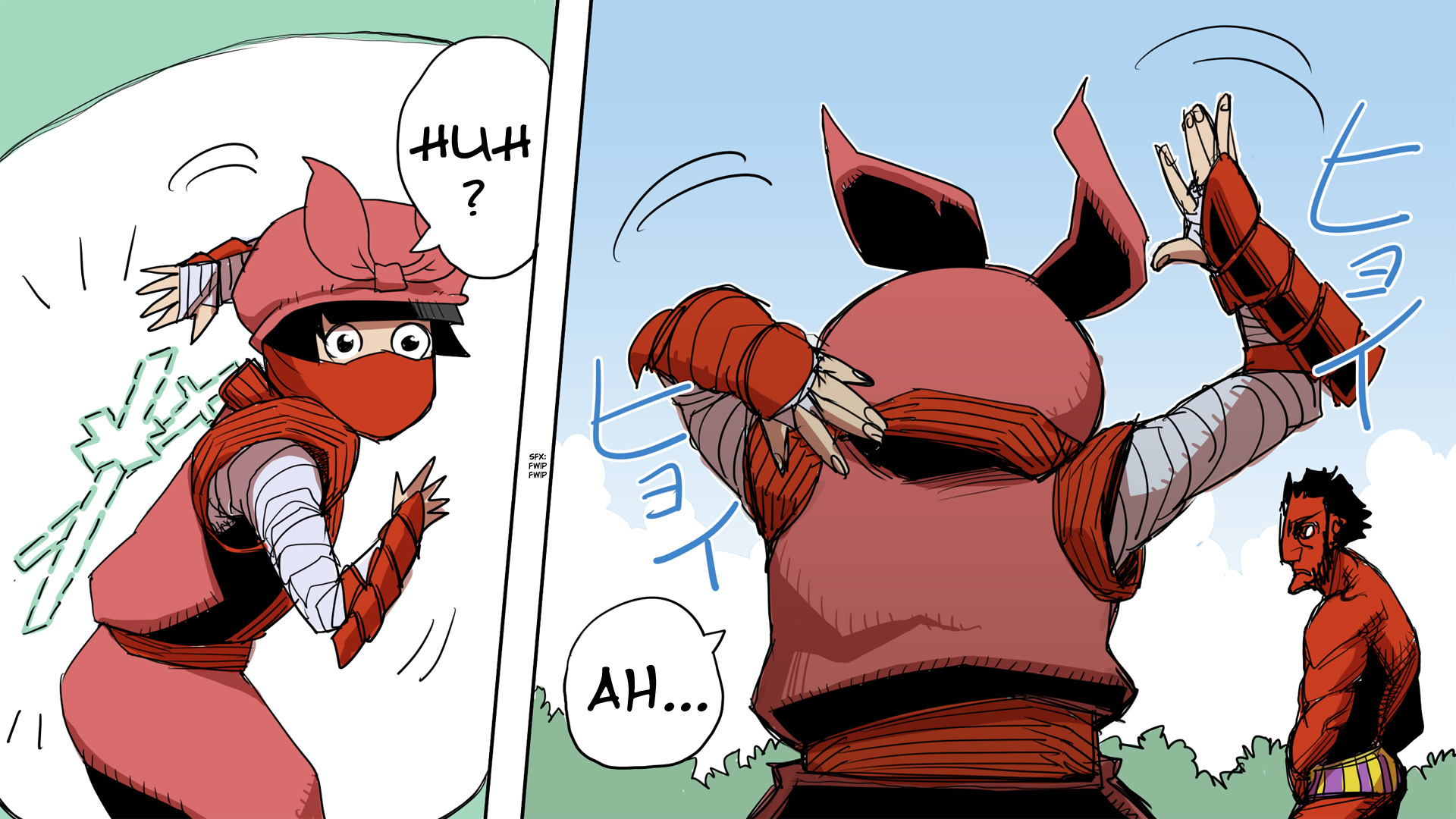 Ketchup Ninja Chapter 19.2 page 41 - Chapter 19 v2 : Niqab Controversy