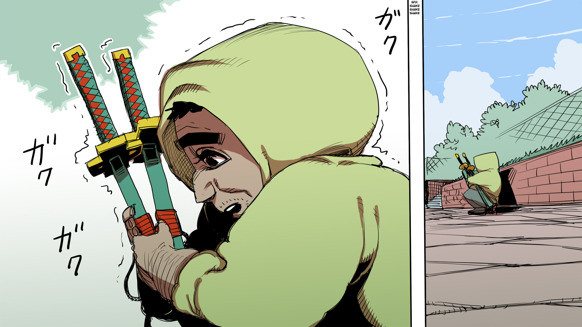 Ketchup Ninja Chapter 19.2 page 44 - Chapter 19 v2 : Niqab Controversy