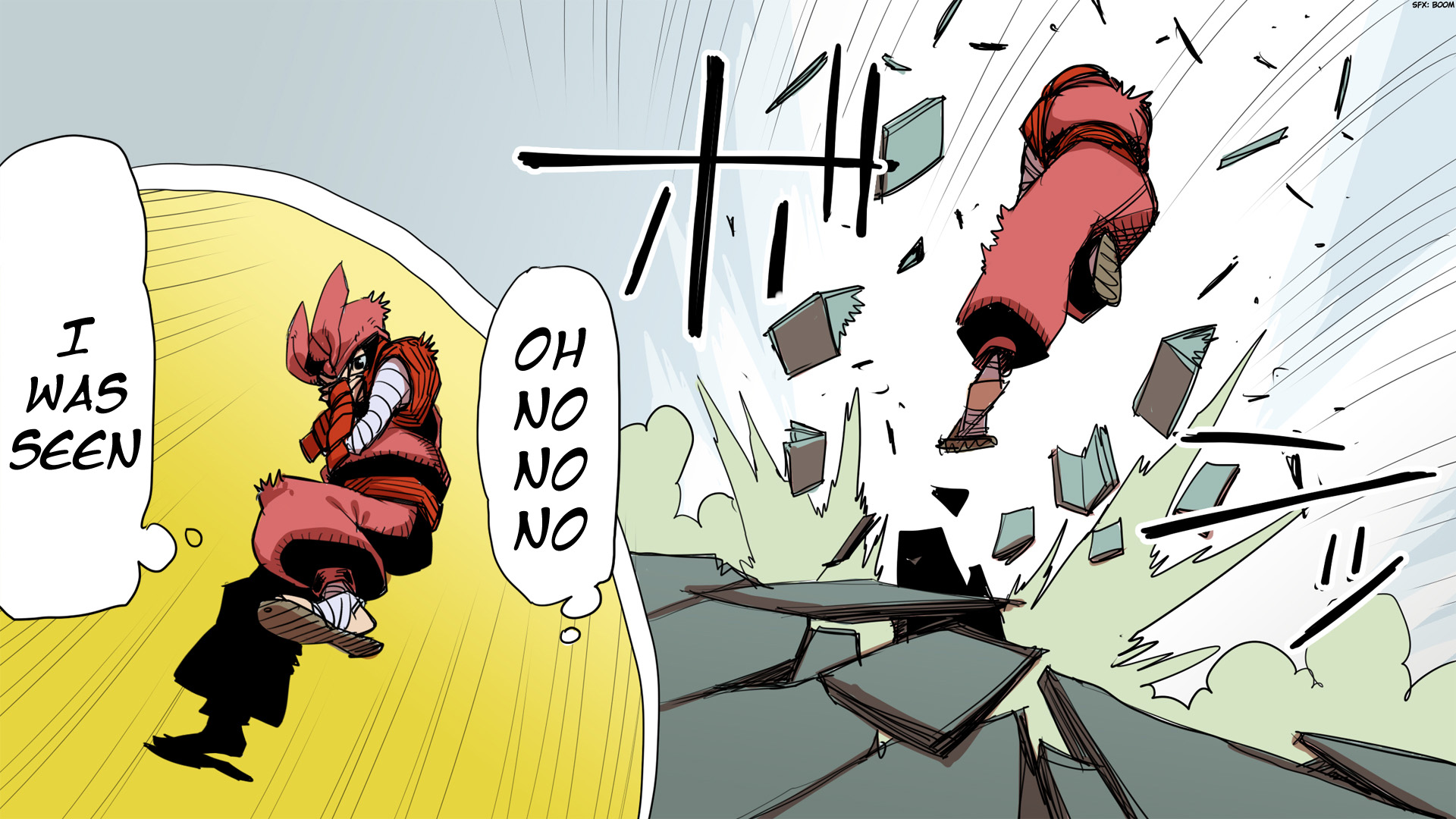 Ketchup Ninja Chapter 19.2 page 5 - Chapter 19 v2 : Niqab Controversy