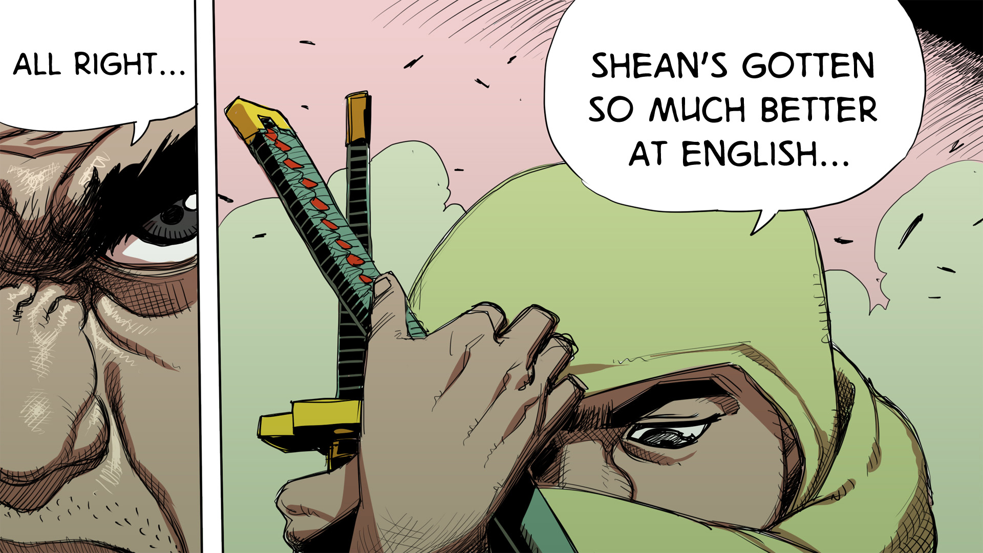 Ketchup Ninja Chapter 19.2 page 50 - Chapter 19 v2 : Niqab Controversy