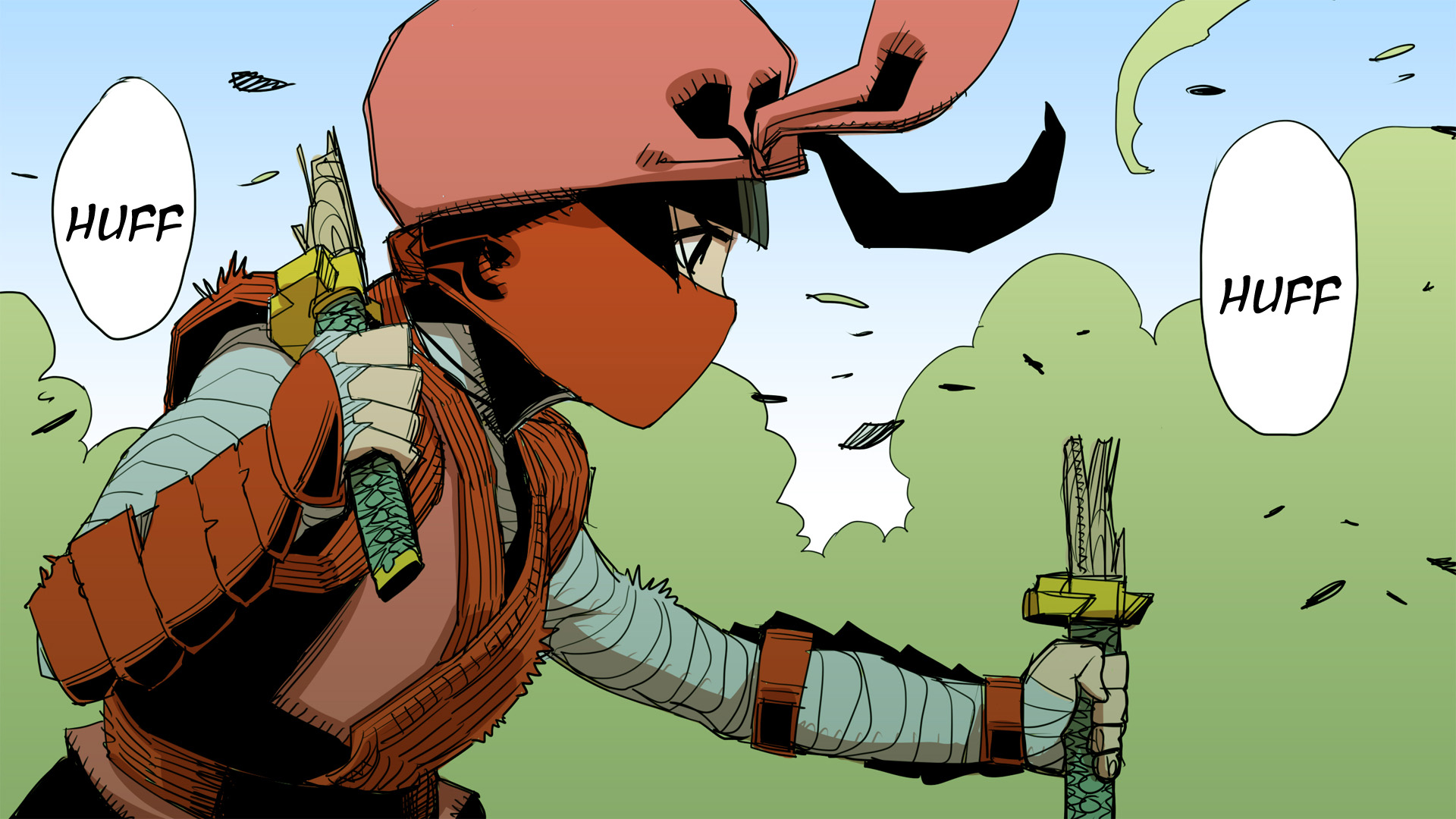 Ketchup Ninja Chapter 19.2 page 71 - Chapter 19 v2 : Niqab Controversy