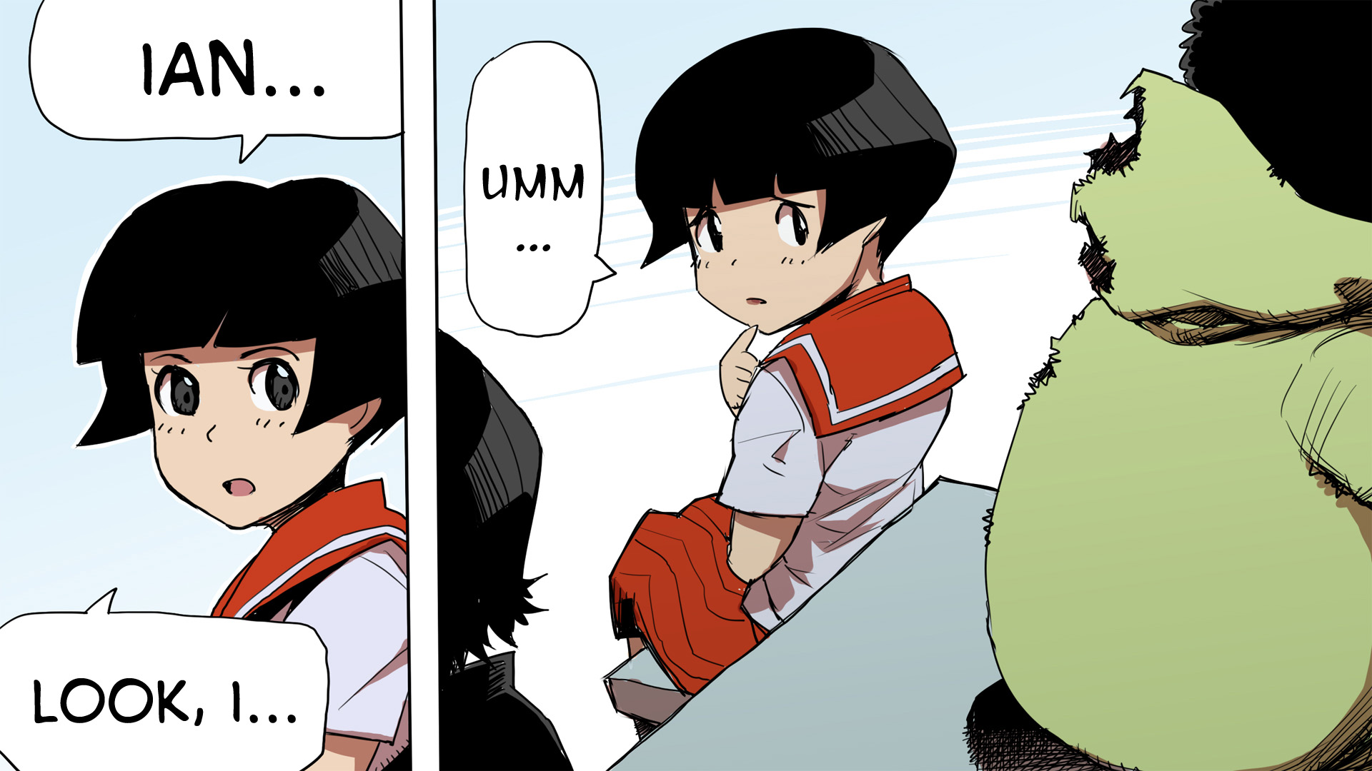 Ketchup Ninja Chapter 19.2 page 85 - Chapter 19 v2 : Niqab Controversy
