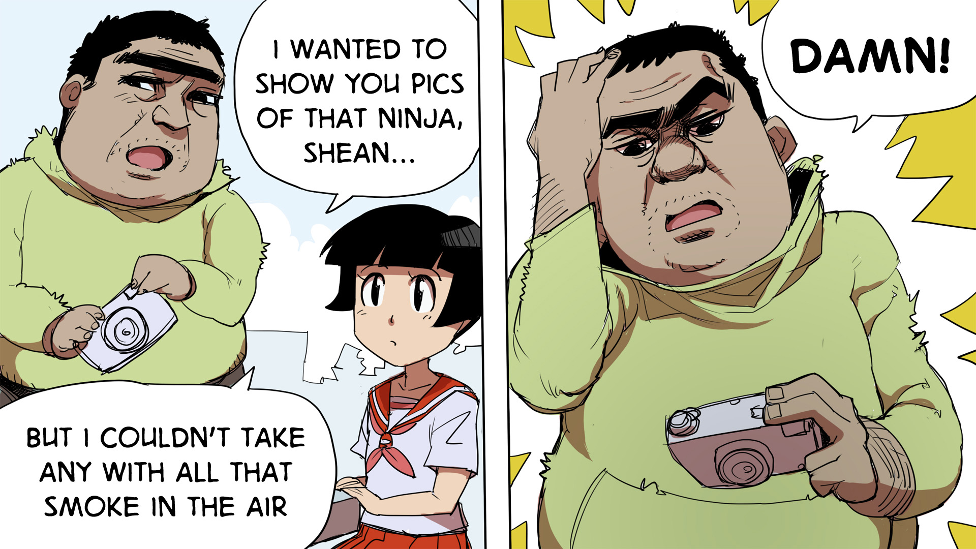 Ketchup Ninja Chapter 19.2 page 87 - Chapter 19 v2 : Niqab Controversy