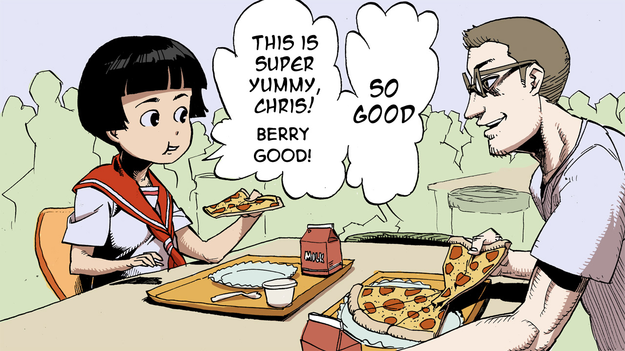 Ketchup Ninja Chapter 2.2 page 3 - Chapter 2 v2 : Basket Trash Diaries
