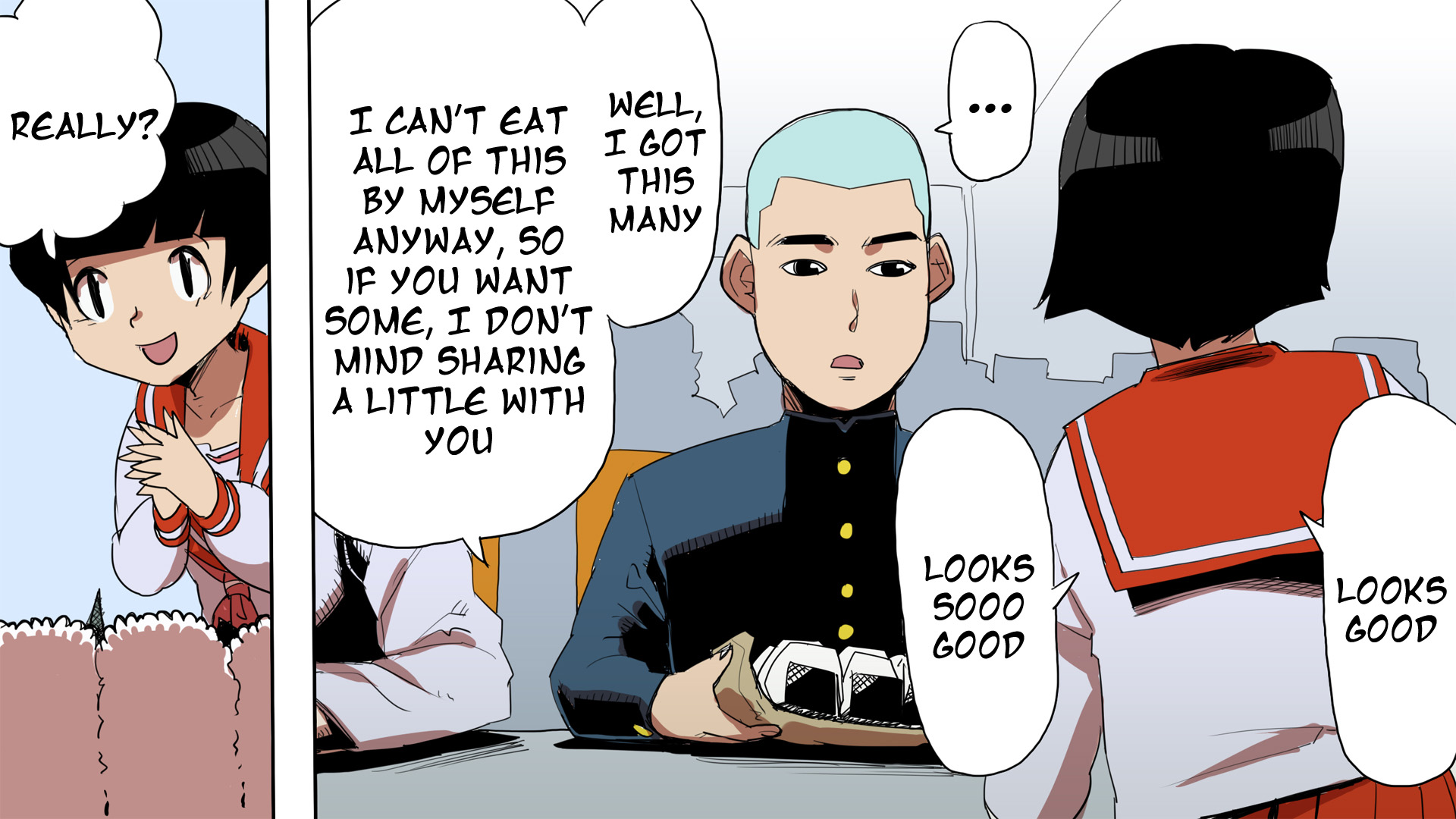 Ketchup Ninja Chapter 20.2 page 19 - Chapter 20 v2 : A I U E Onigiri