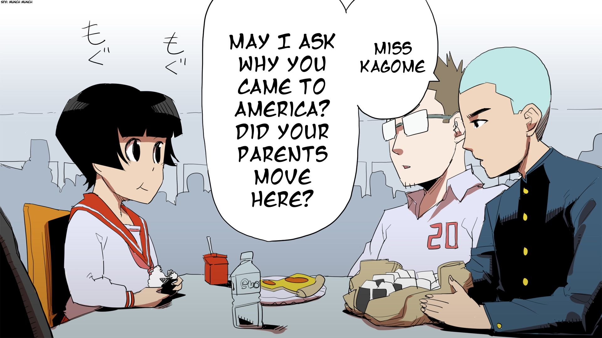 Ketchup Ninja Chapter 20.2 page 25 - Chapter 20 v2 : A I U E Onigiri
