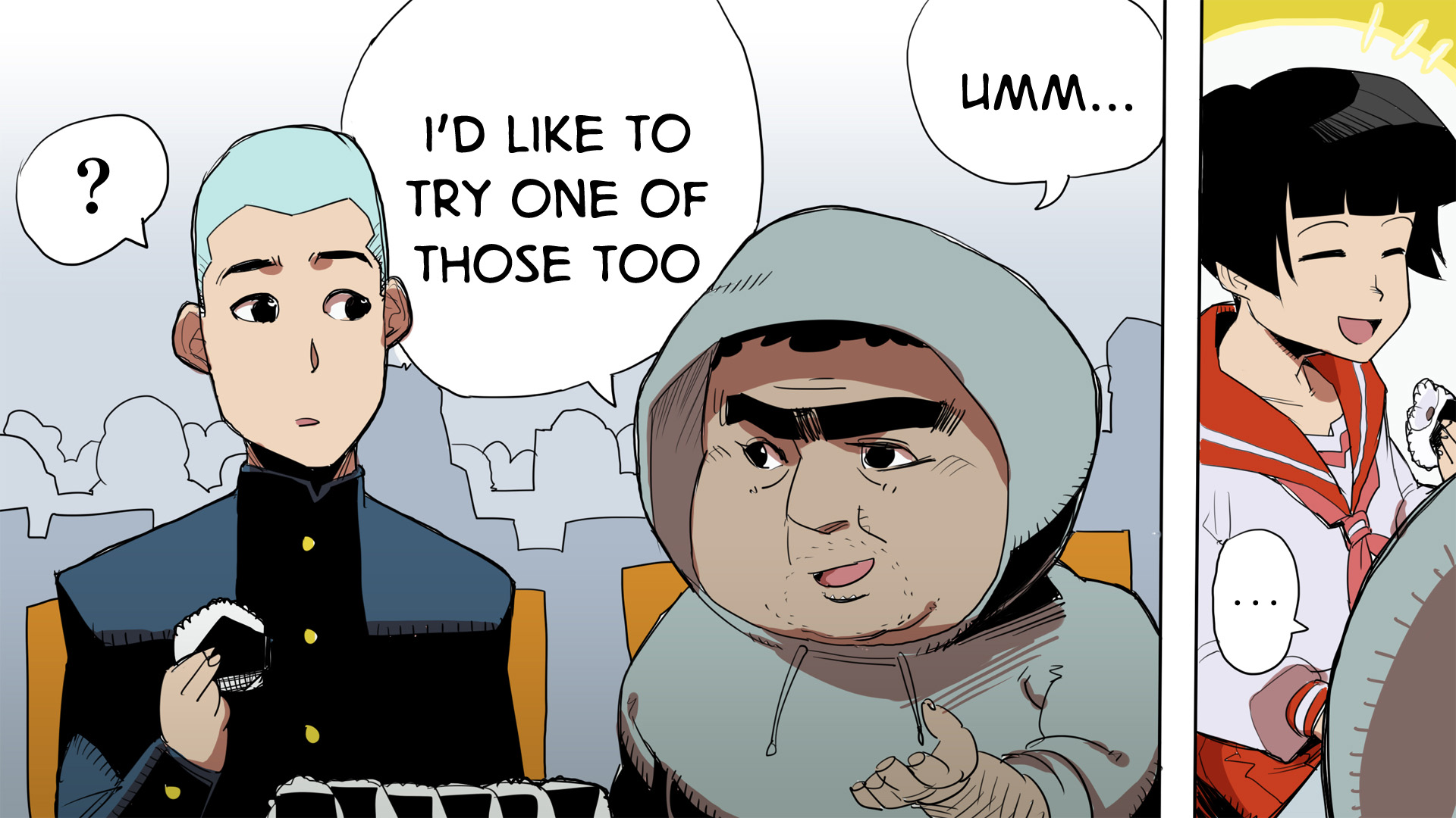 Ketchup Ninja Chapter 20.2 page 31 - Chapter 20 v2 : A I U E Onigiri