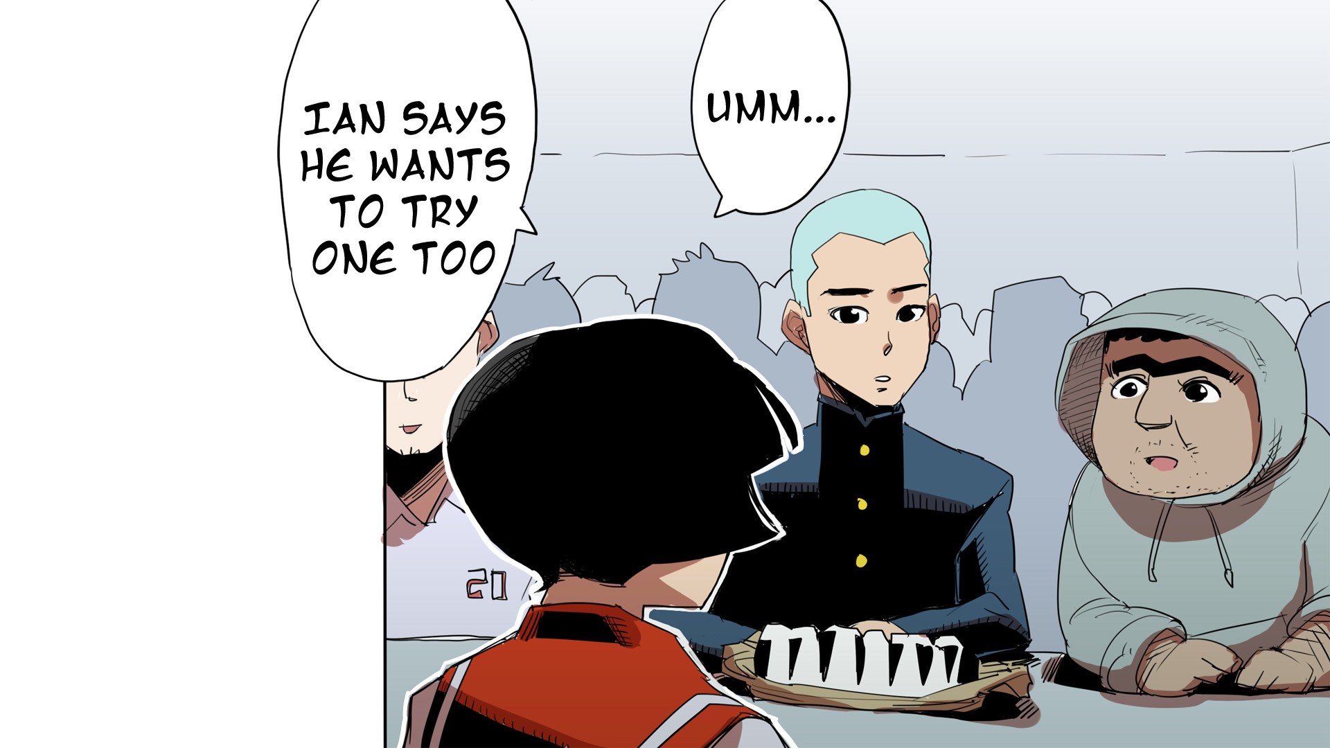 Ketchup Ninja Chapter 20.2 page 32 - Chapter 20 v2 : A I U E Onigiri