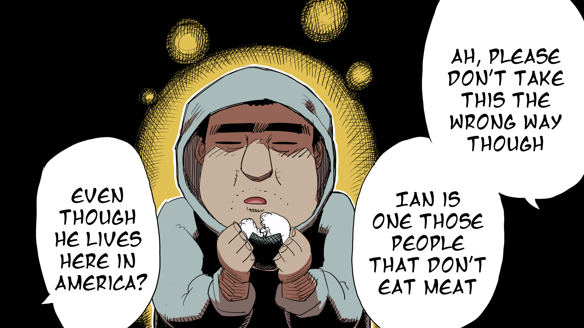 Ketchup Ninja Chapter 20.2 page 41 - Chapter 20 v2 : A I U E Onigiri