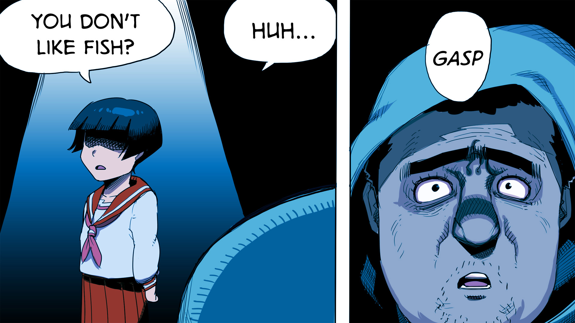 Ketchup Ninja Chapter 20.2 page 45 - Chapter 20 v2 : A I U E Onigiri